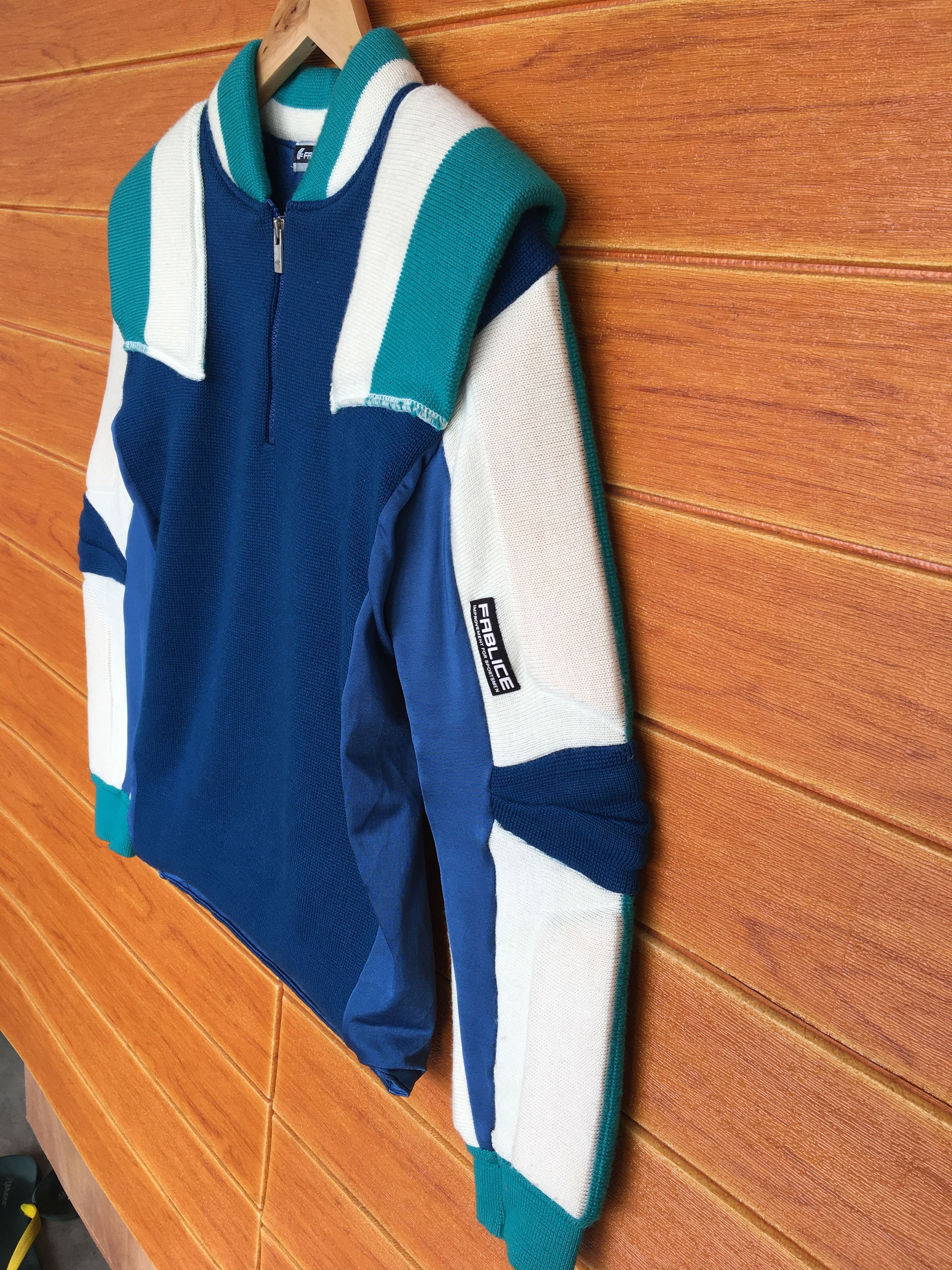 Japanese Brand × Vintage Vintage FABLICE Ski Sport Stretchable Sweater Size US M / EU 48-50 / 2 - 6 Thumbnail