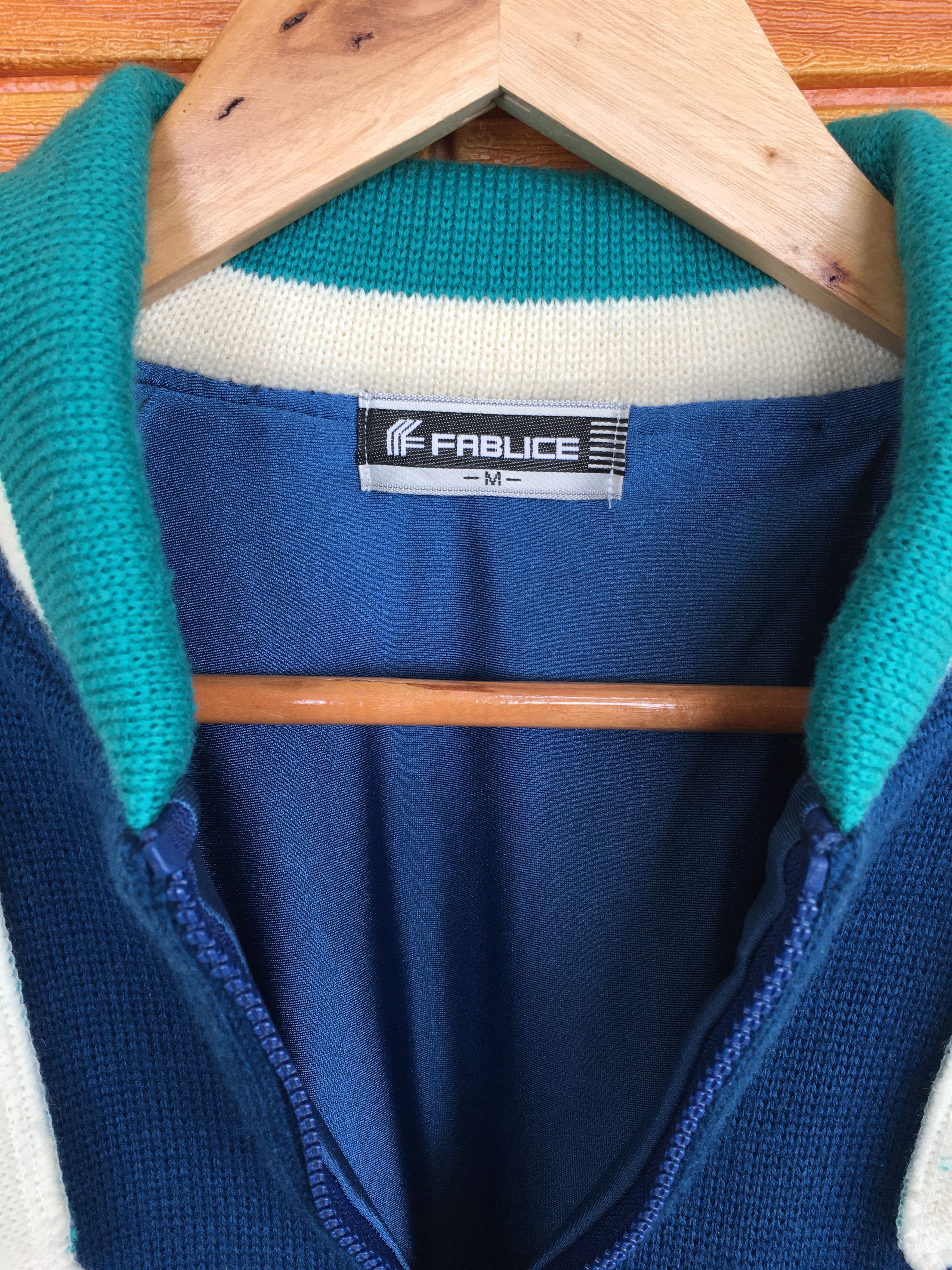 Japanese Brand × Vintage Vintage FABLICE Ski Sport Stretchable Sweater Size US M / EU 48-50 / 2 - 12 Thumbnail