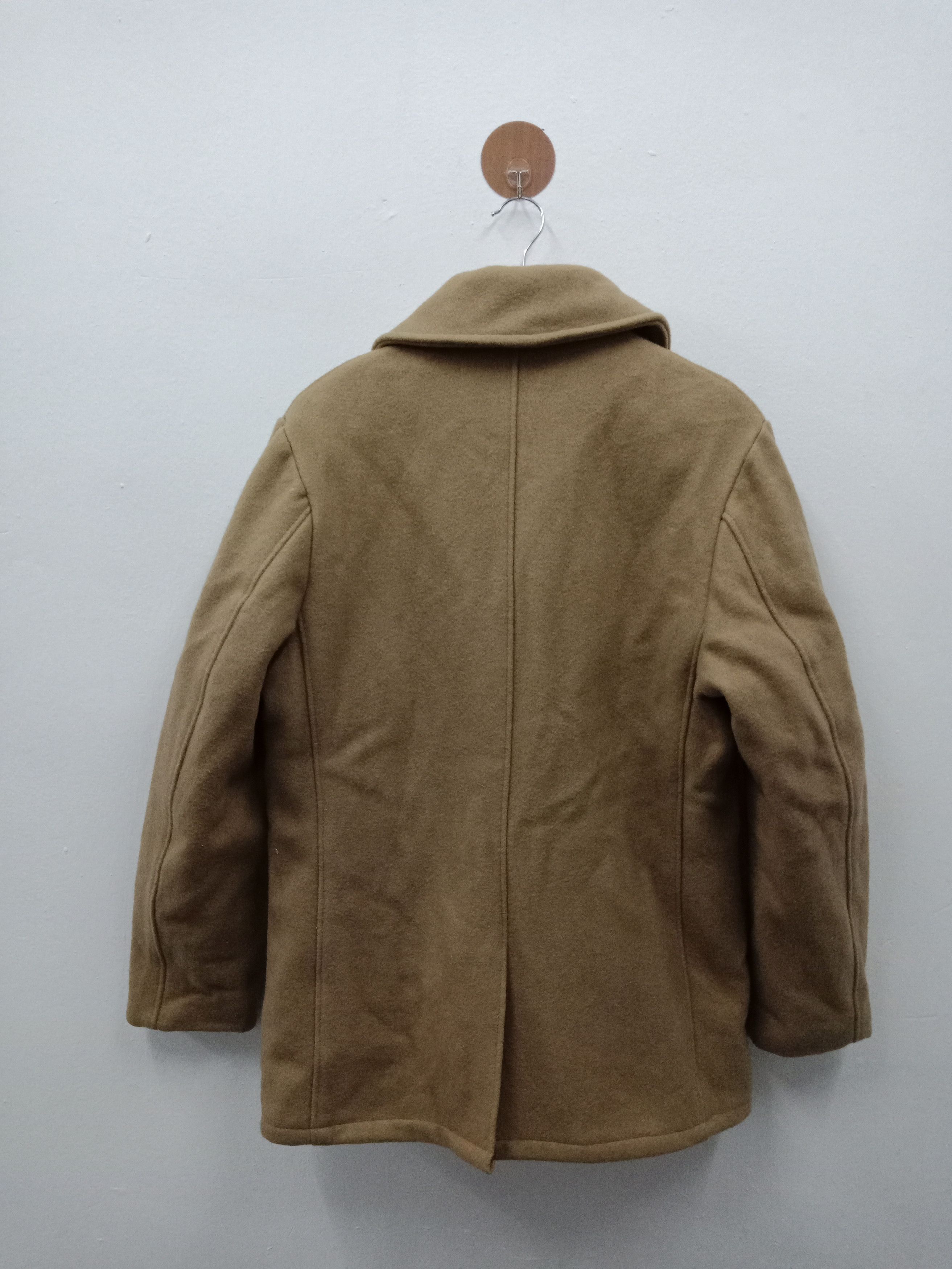Schott Schott U.S 740 N Pea Double Breasted Wool Jacket Size US M / EU 48-50 / 2 - 2 Thumbnail
