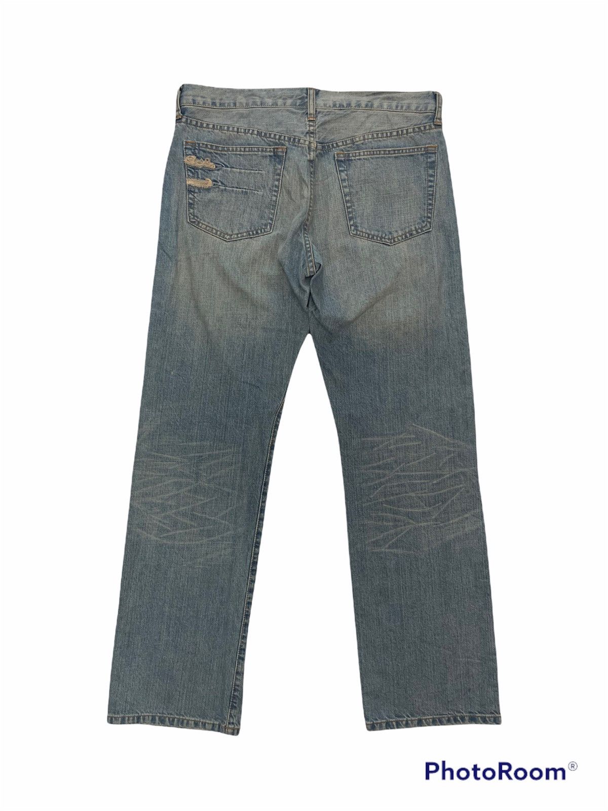 Takeo Kikuchi Takeo kikuchi distressed denim pants Japan denim Size US 34 / EU 50 - 3 Thumbnail