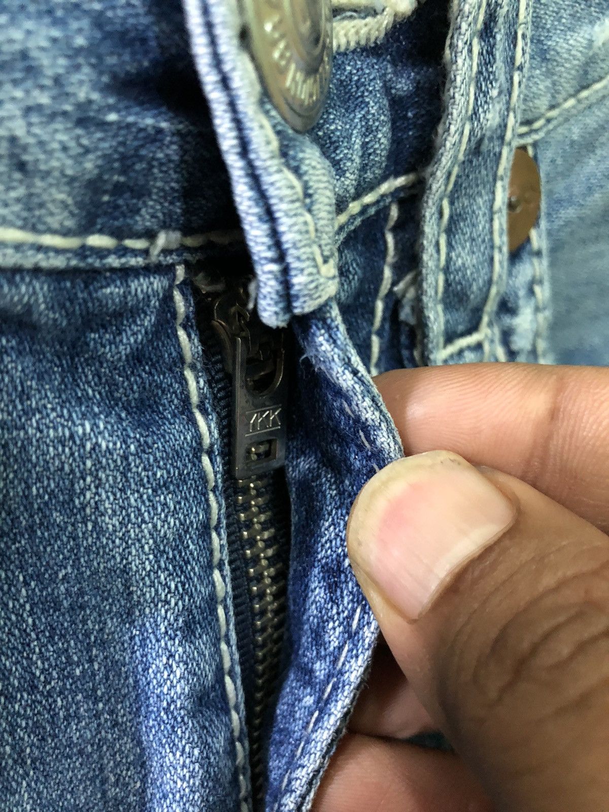 True Religion True Religion Distressed Denim Jeans Size US 32 / EU 48 - 4 Thumbnail