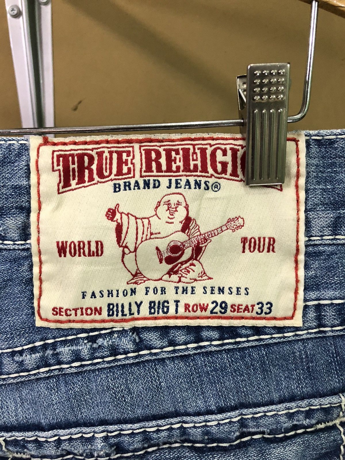 True Religion True Religion Distressed Denim Jeans Size US 32 / EU 48 - 7 Thumbnail