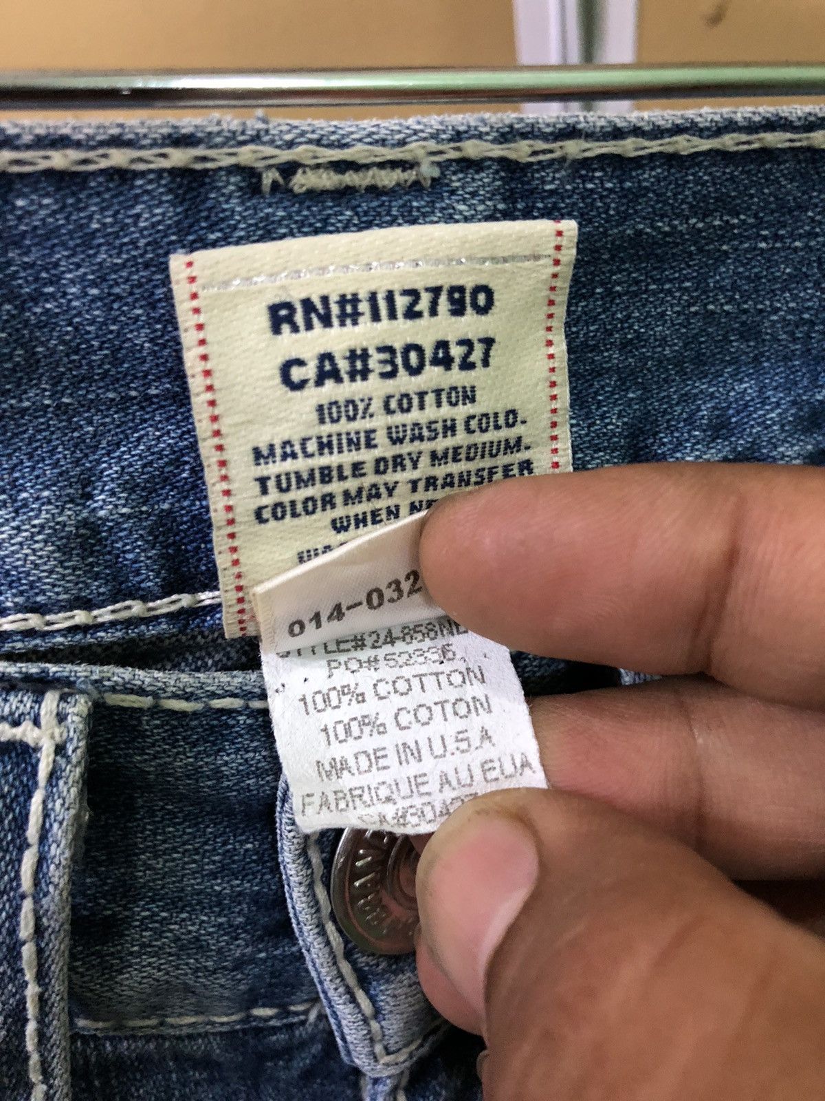 True Religion True Religion Distressed Denim Jeans Size US 32 / EU 48 - 6 Thumbnail