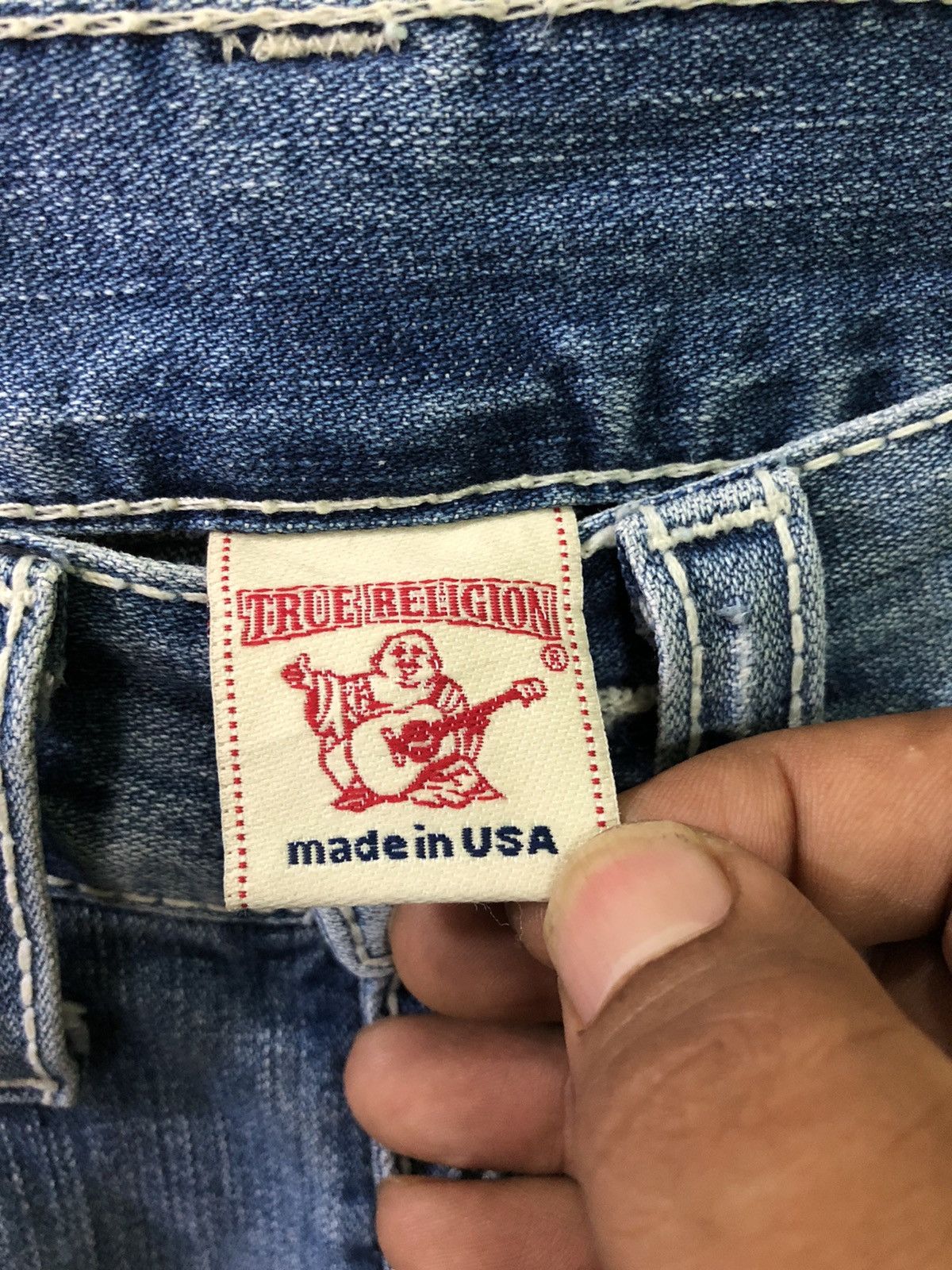 True Religion True Religion Distressed Denim Jeans Size US 32 / EU 48 - 5 Thumbnail
