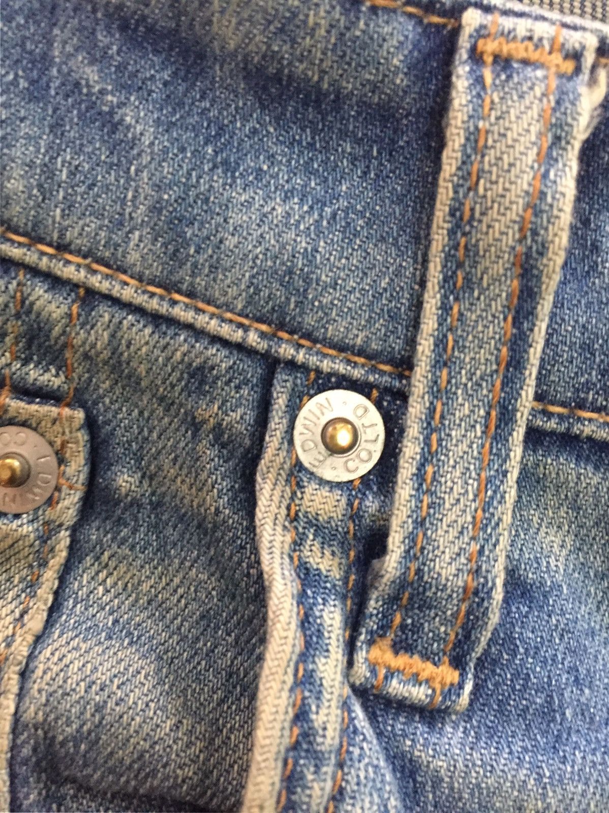 Edwin Edwin No.403 Dirty Denim Jeans Pant Size US 34 / EU 50 - 10 Thumbnail