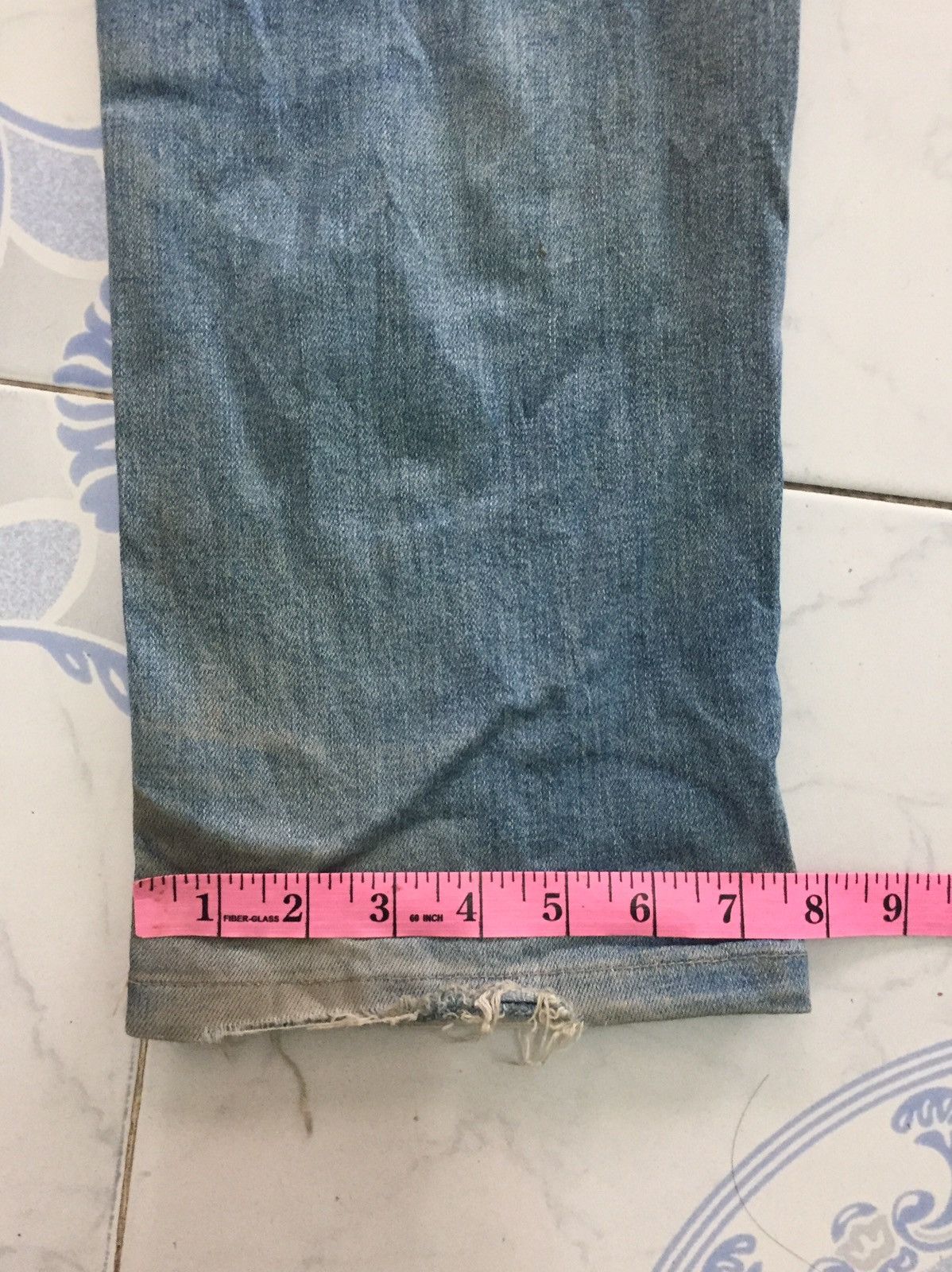Edwin Edwin No.403 Dirty Denim Jeans Pant Size US 34 / EU 50 - 24 Thumbnail