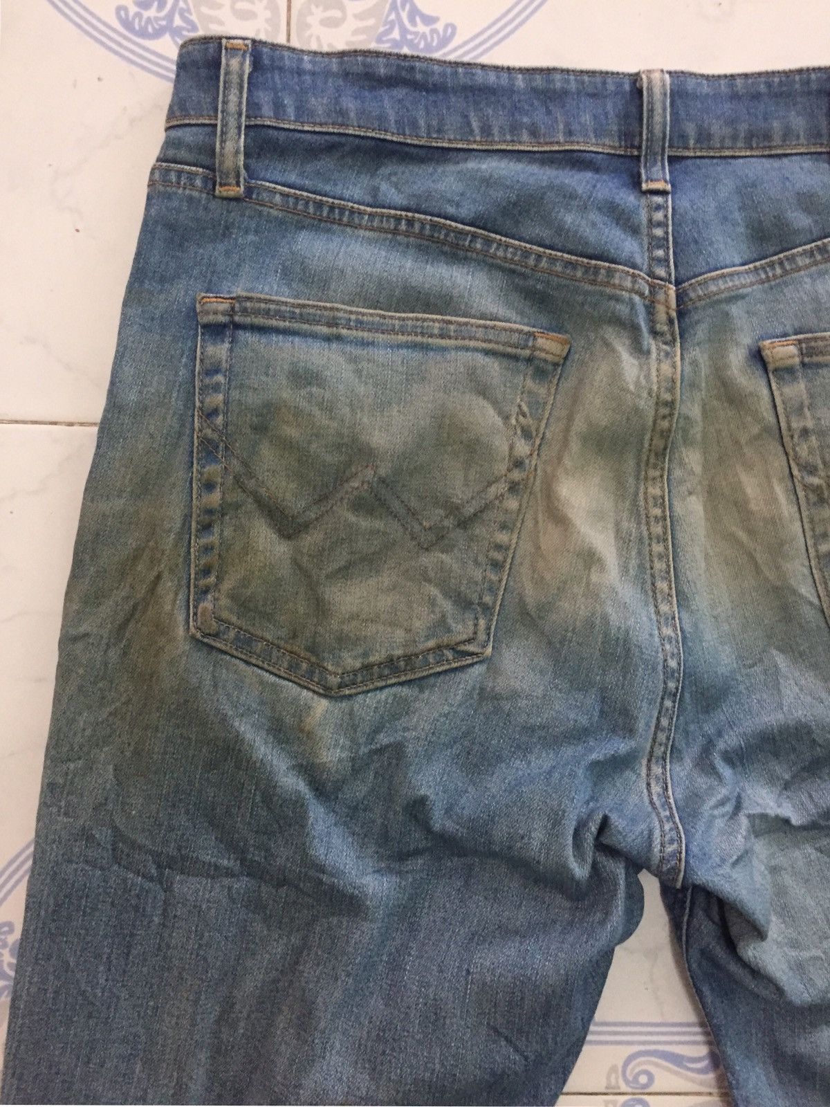 Edwin Edwin No.403 Dirty Denim Jeans Pant Size US 34 / EU 50 - 14 Thumbnail