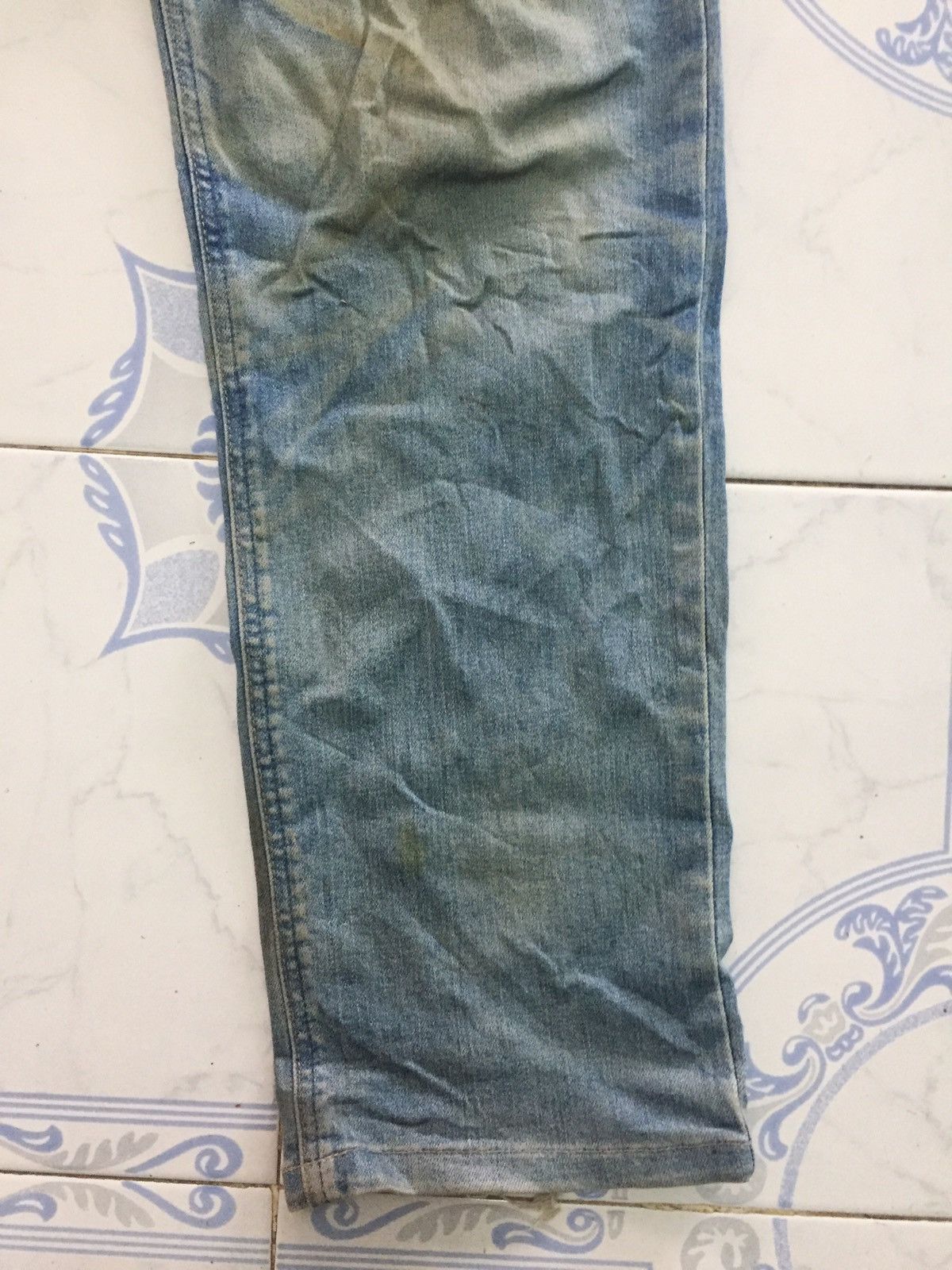 Edwin Edwin No.403 Dirty Denim Jeans Pant Size US 34 / EU 50 - 2 Thumbnail