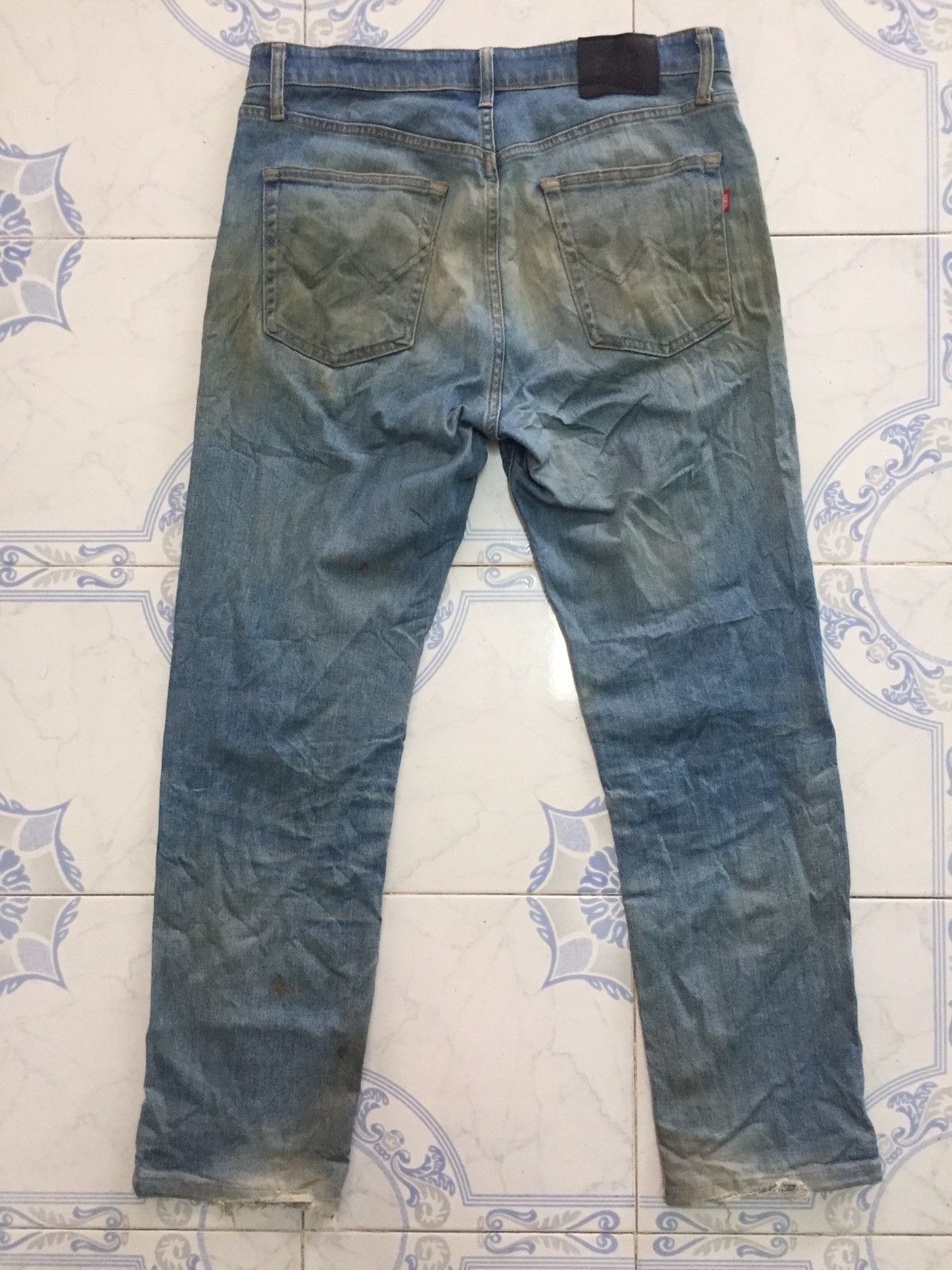 Edwin Edwin No.403 Dirty Denim Jeans Pant Size US 34 / EU 50 - 11 Thumbnail