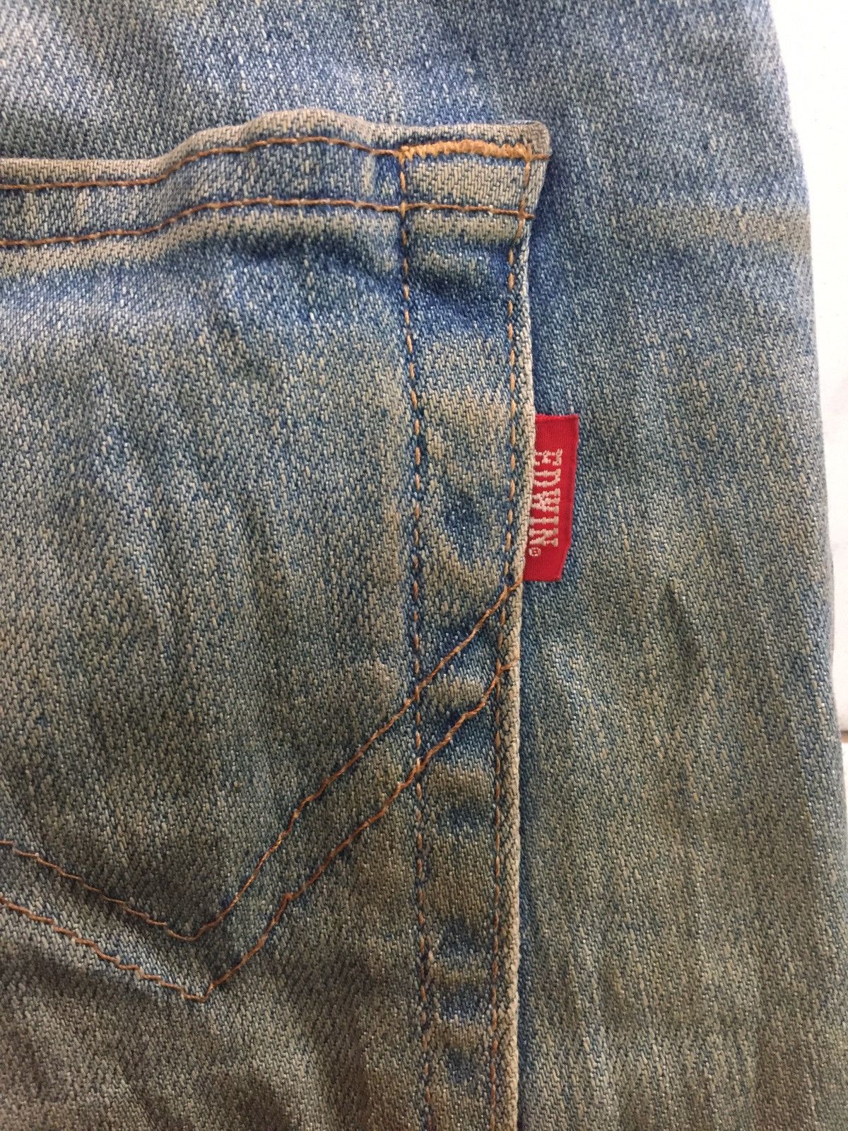 Edwin Edwin No.403 Dirty Denim Jeans Pant Size US 34 / EU 50 - 16 Thumbnail
