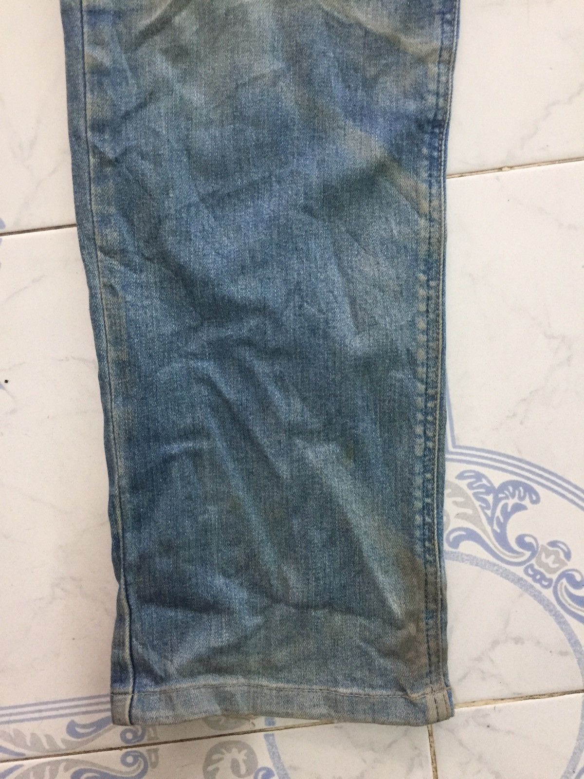 Edwin Edwin No.403 Dirty Denim Jeans Pant Size US 34 / EU 50 - 7 Thumbnail