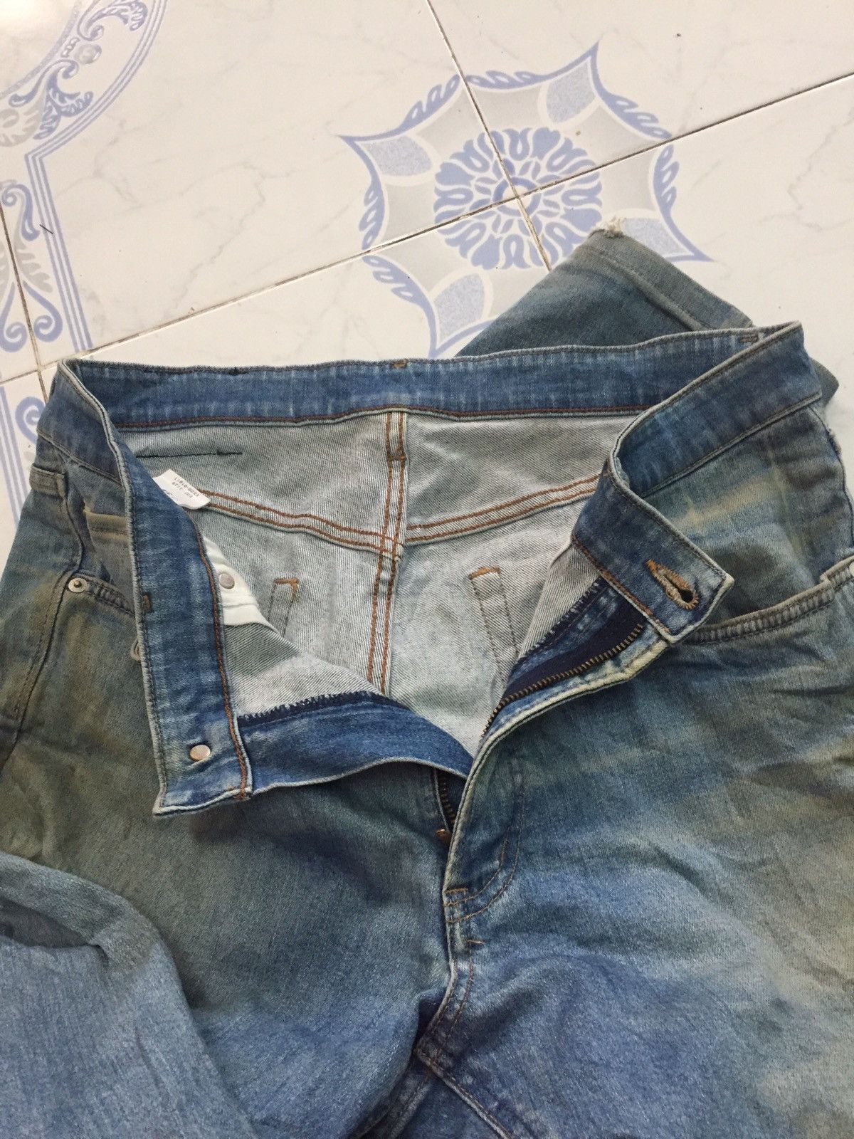 Edwin Edwin No.403 Dirty Denim Jeans Pant Size US 34 / EU 50 - 18 Thumbnail