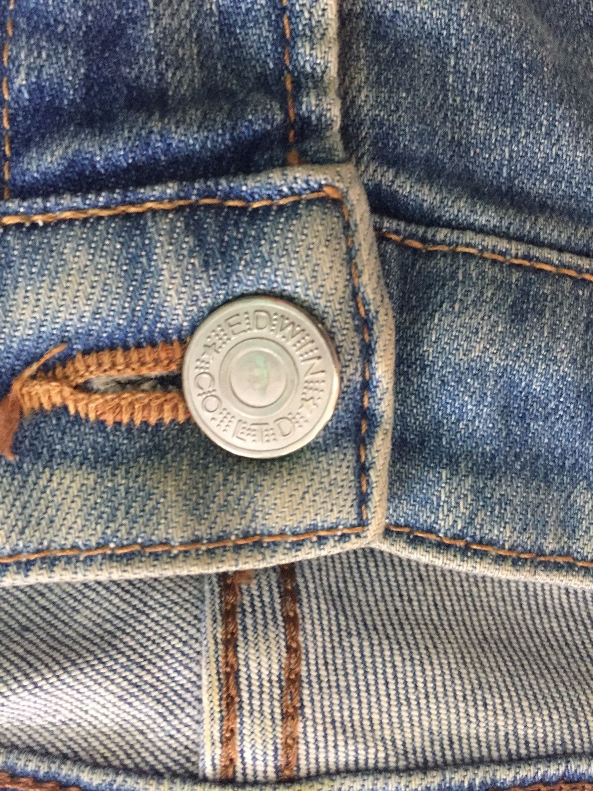 Edwin Edwin No.403 Dirty Denim Jeans Pant Size US 34 / EU 50 - 9 Thumbnail