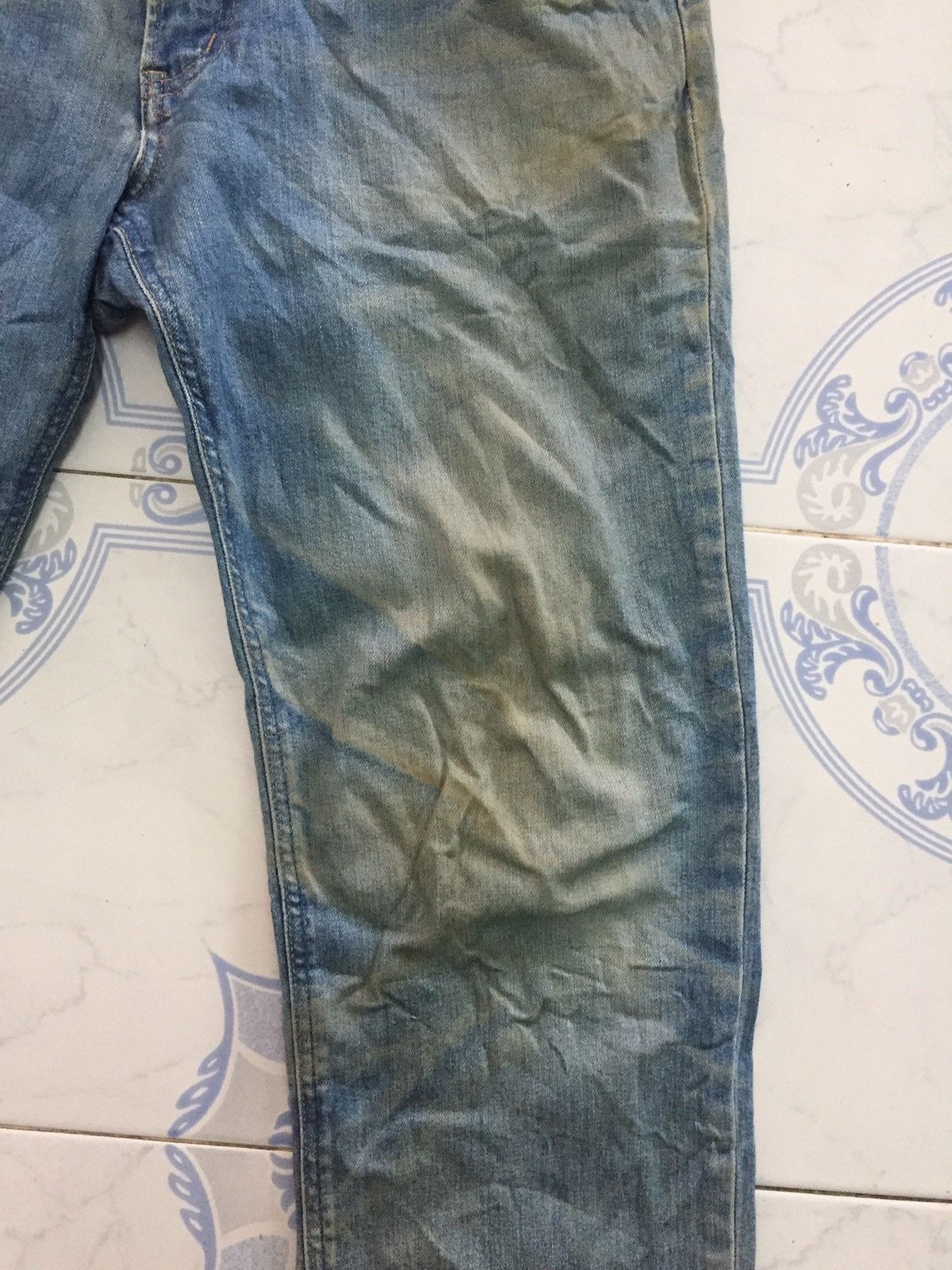 Edwin Edwin No.403 Dirty Denim Jeans Pant Size US 34 / EU 50 - 3 Thumbnail