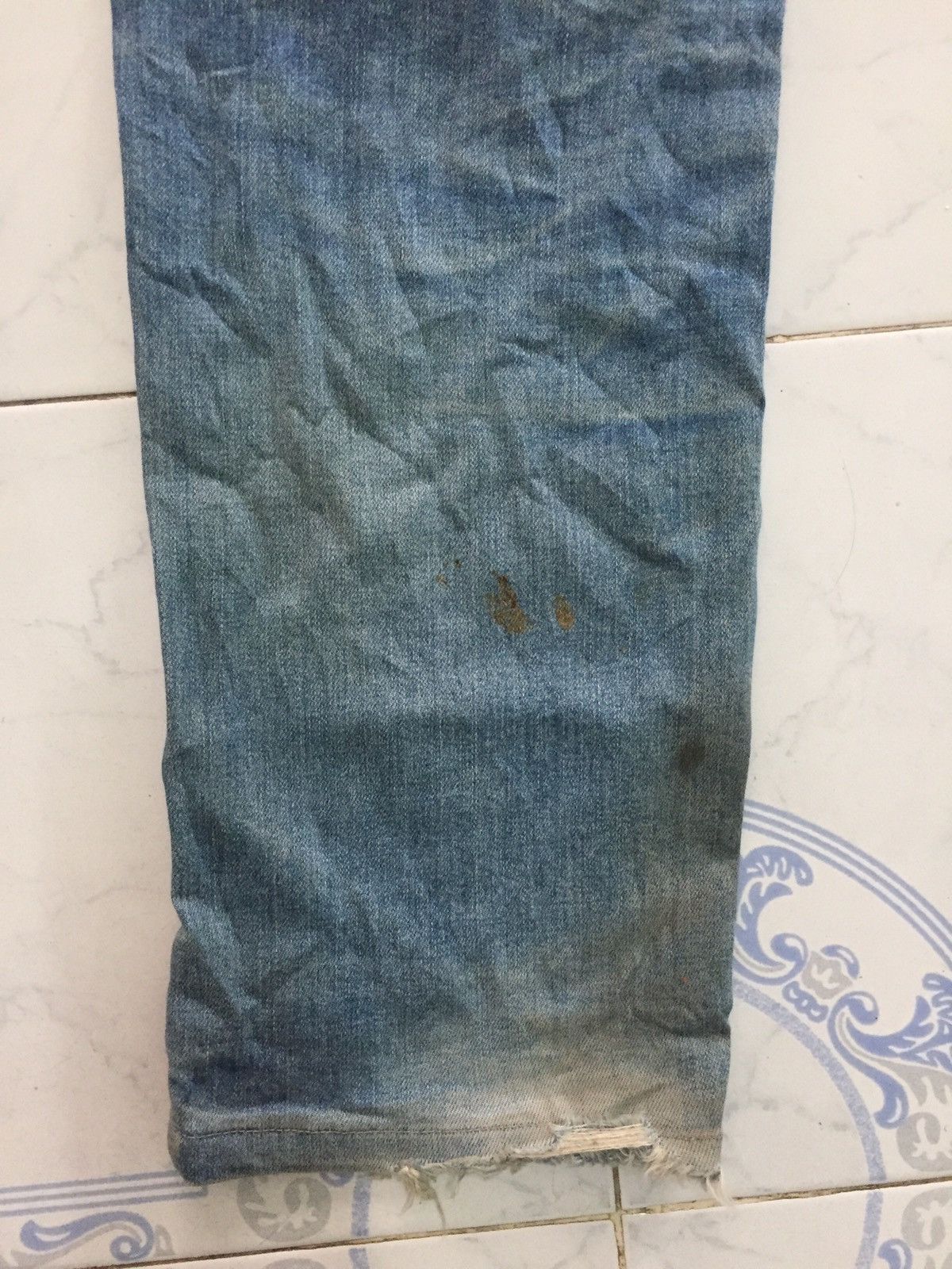 Edwin Edwin No.403 Dirty Denim Jeans Pant Size US 34 / EU 50 - 15 Thumbnail