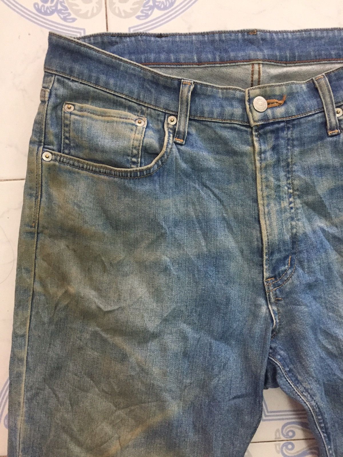 Edwin Edwin No.403 Dirty Denim Jeans Pant Size US 34 / EU 50 - 5 Thumbnail