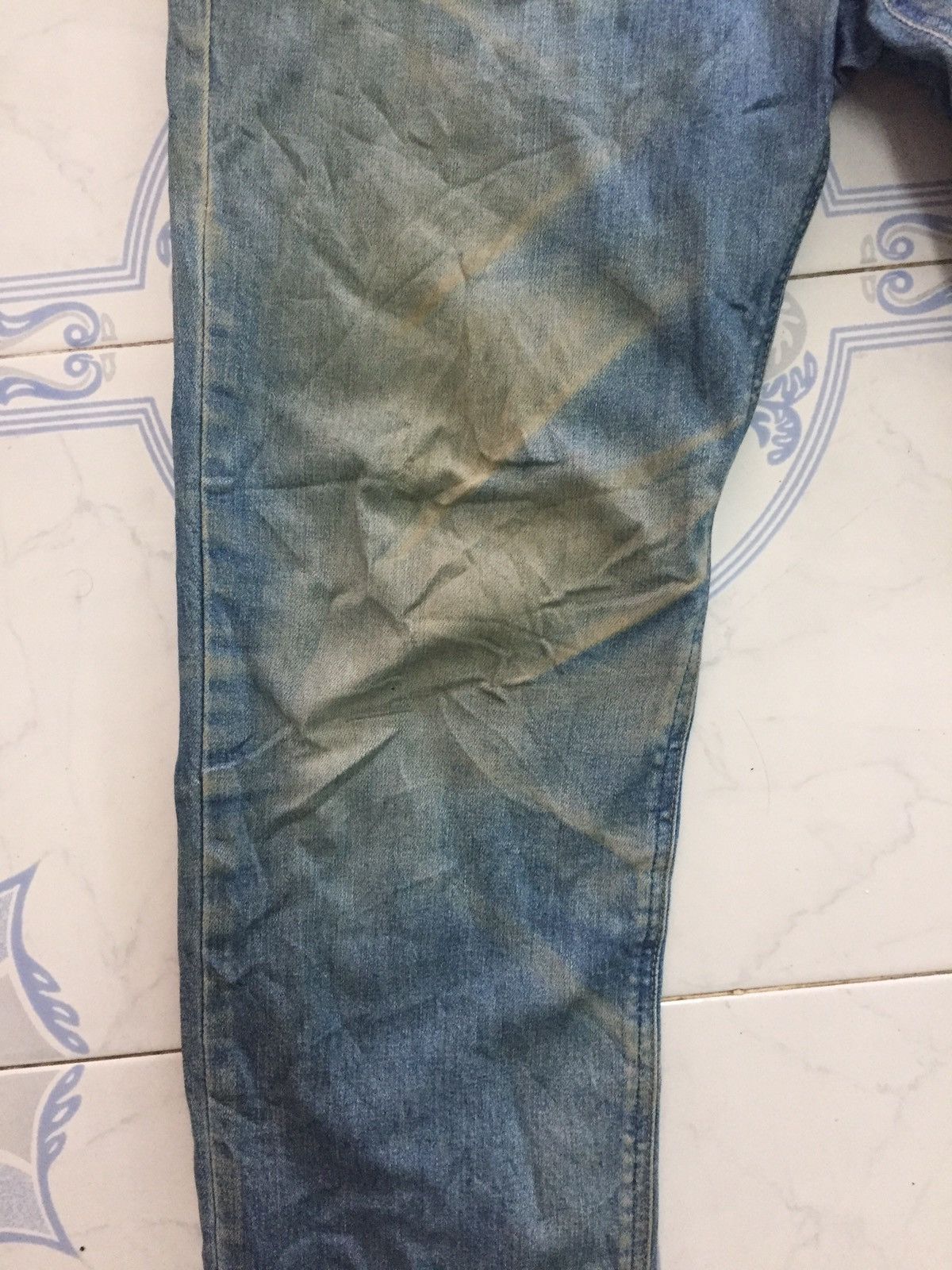 Edwin Edwin No.403 Dirty Denim Jeans Pant Size US 34 / EU 50 - 6 Thumbnail