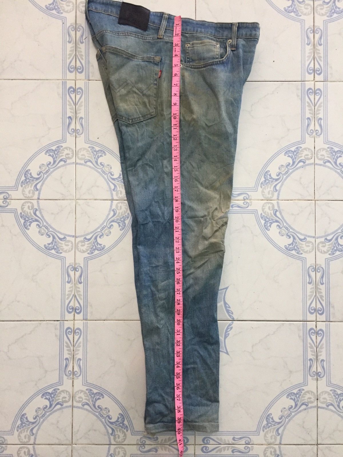 Edwin Edwin No.403 Dirty Denim Jeans Pant Size US 34 / EU 50 - 21 Thumbnail