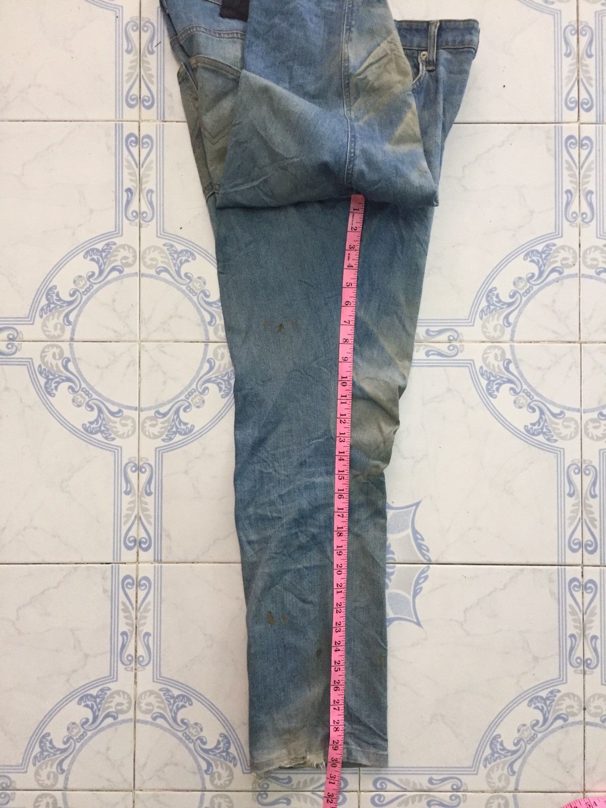 Edwin Edwin No.403 Dirty Denim Jeans Pant Size US 34 / EU 50 - 22 Thumbnail