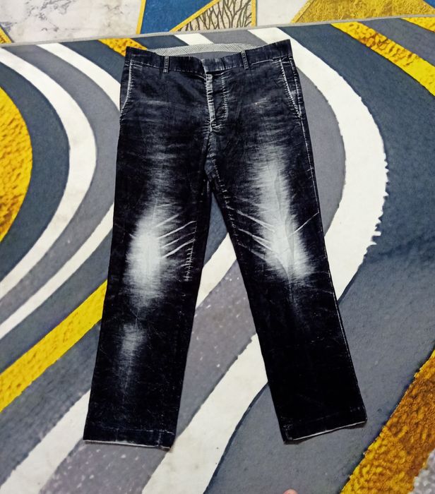 Designer Christian Orani Velvet Jeans | Grailed