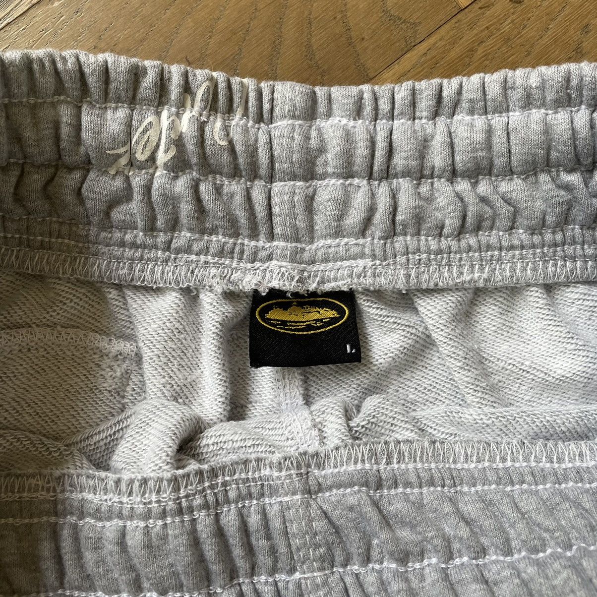 Streetwear Corteiz repeat grey division shorts CRTZ RTW