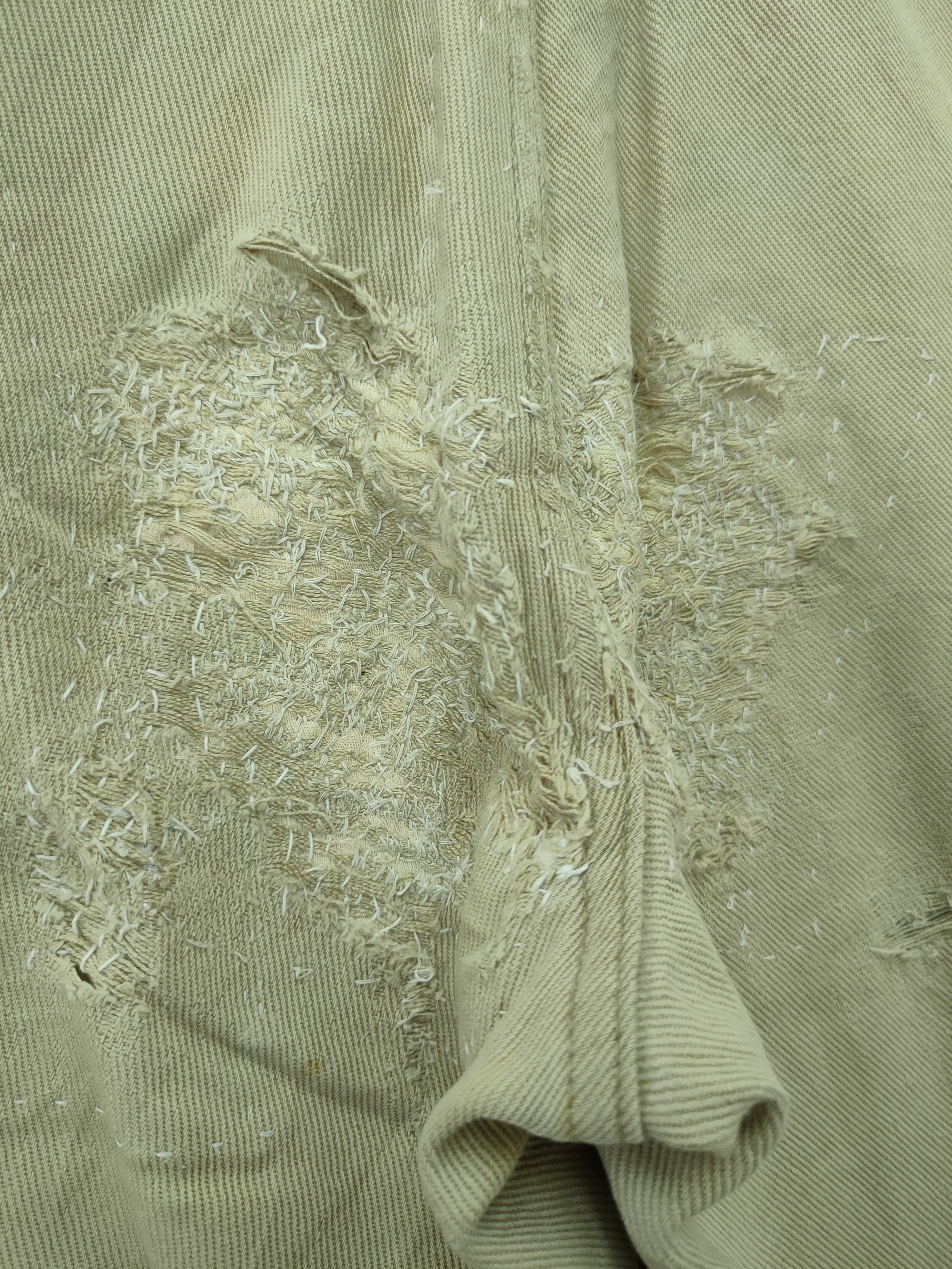 Japanese Brand DLL West Rider distressed worn sashiko japan pants #46-224T Size US 26 / EU 42 - 12 Thumbnail