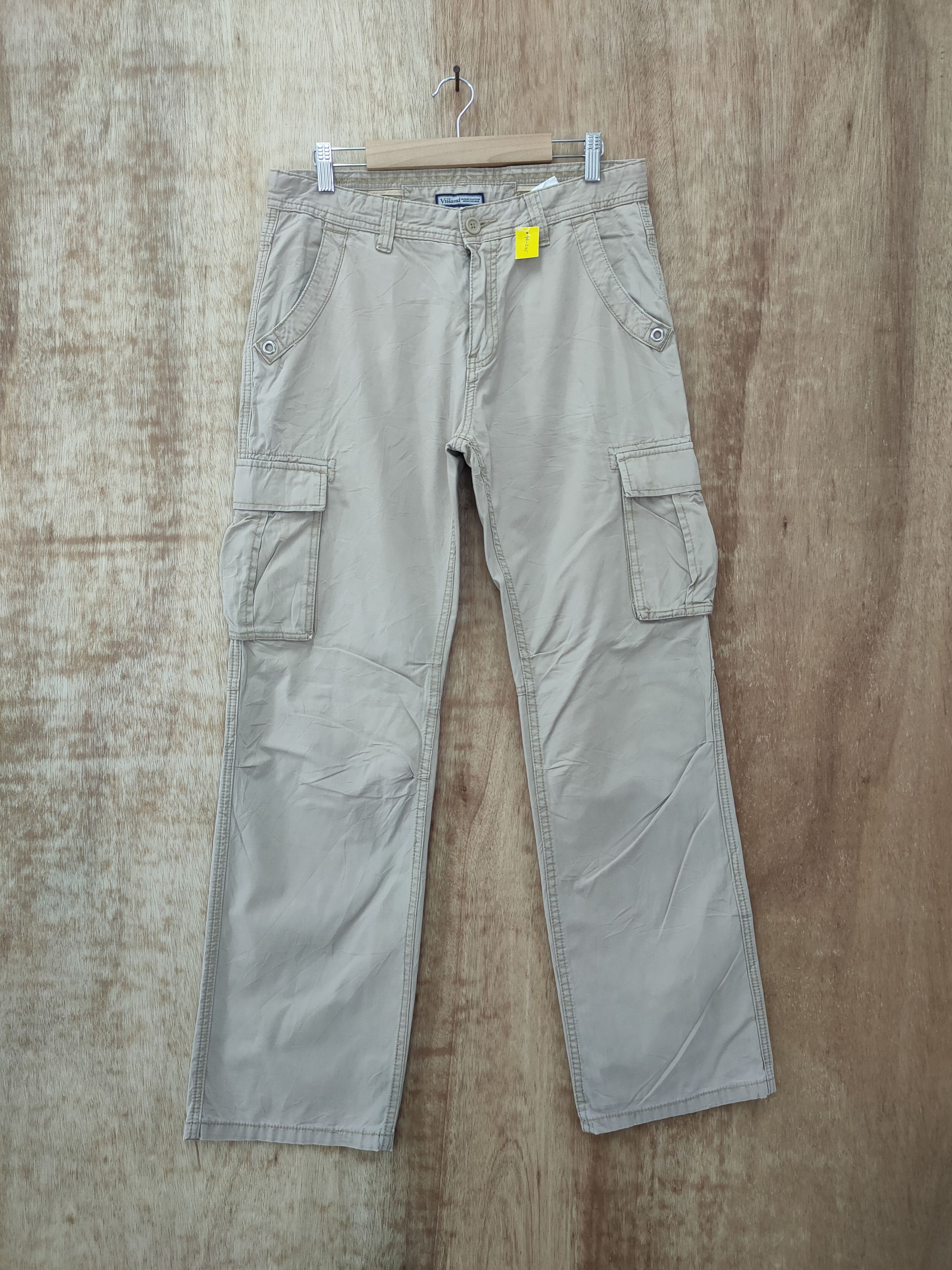 Japanese Brand DLL villand brown multipocket tactical cargo pants #46-245T Size US 33 - 1 Thumbnail