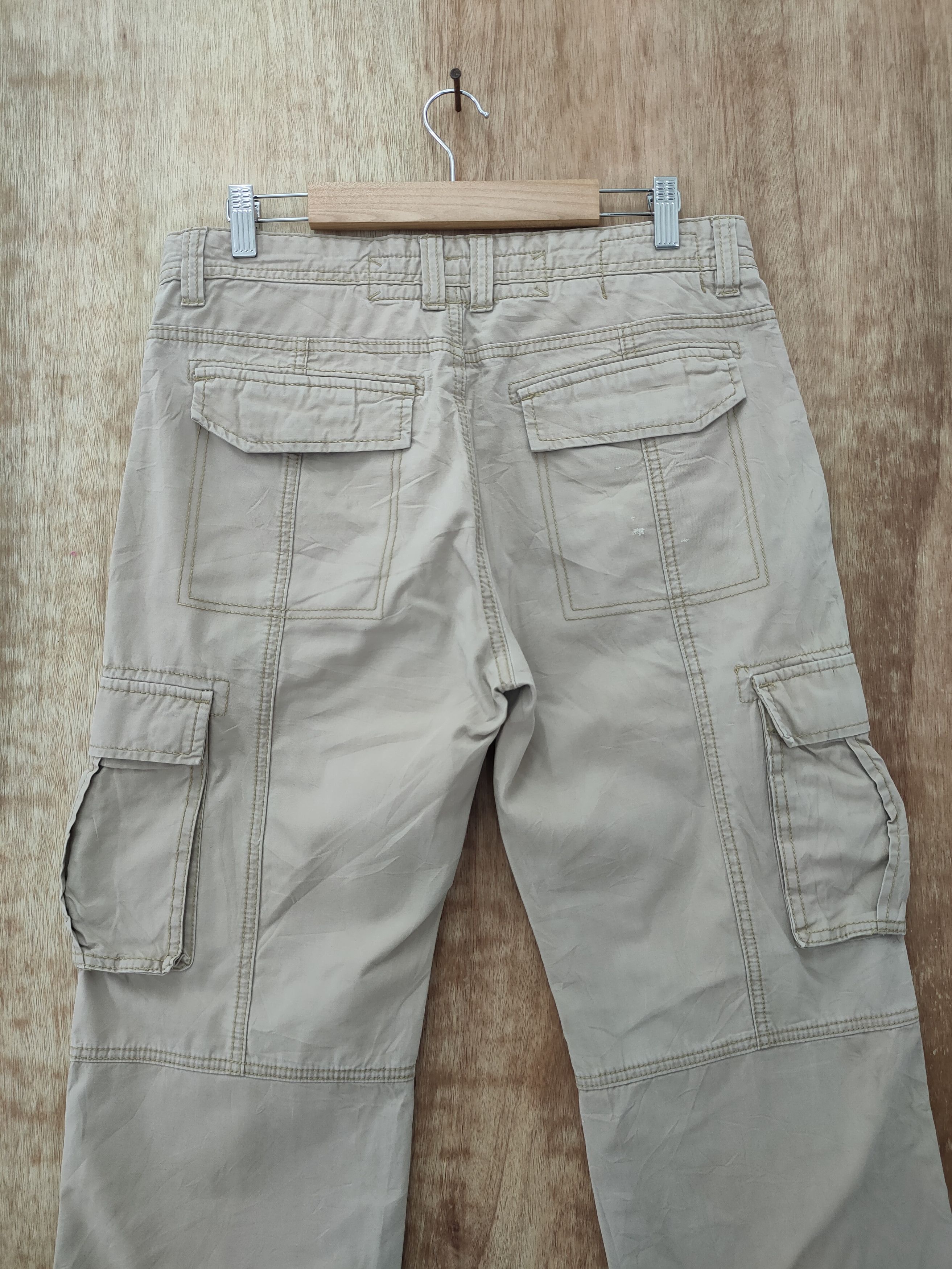 Japanese Brand DLL villand brown multipocket tactical cargo pants #46-245T Size US 33 - 10 Thumbnail
