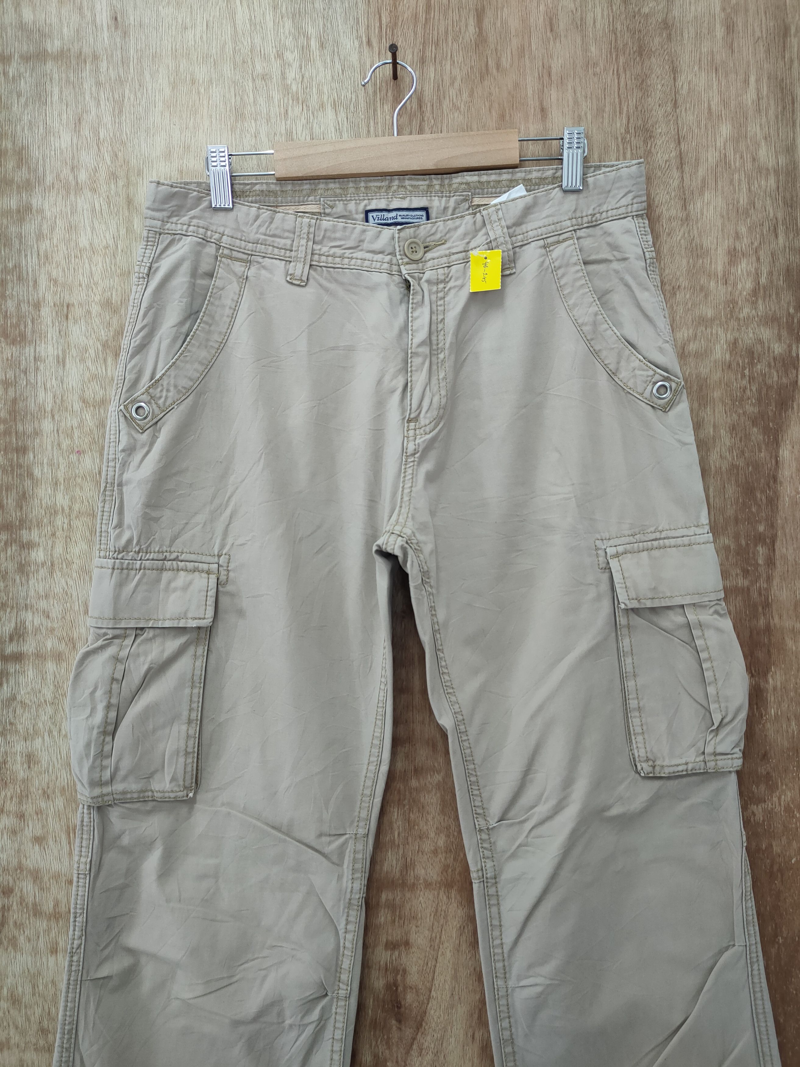 Japanese Brand DLL villand brown multipocket tactical cargo pants #46-245T Size US 33 - 3 Thumbnail