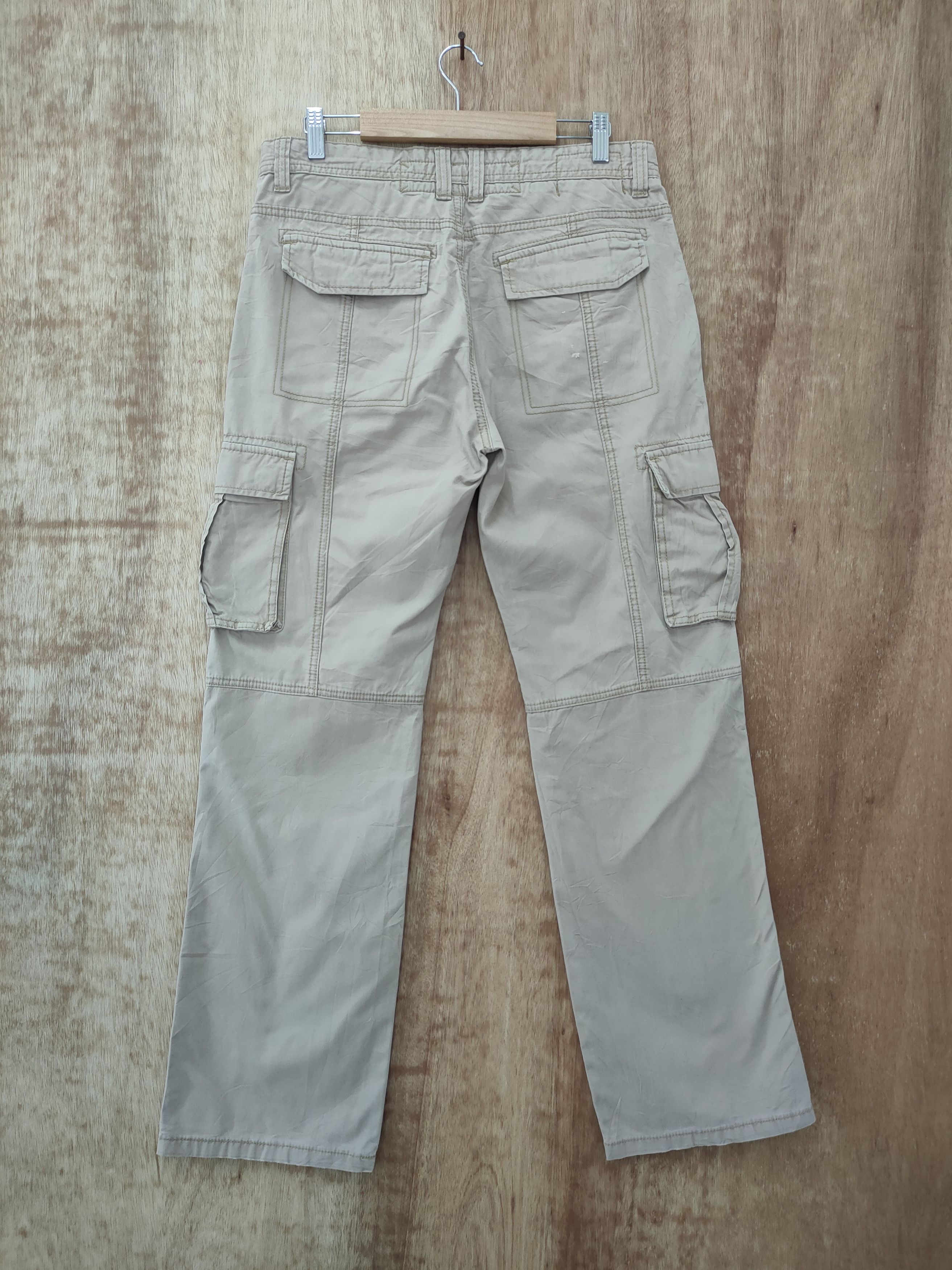 Japanese Brand DLL villand brown multipocket tactical cargo pants #46-245T Size US 33 - 8 Thumbnail