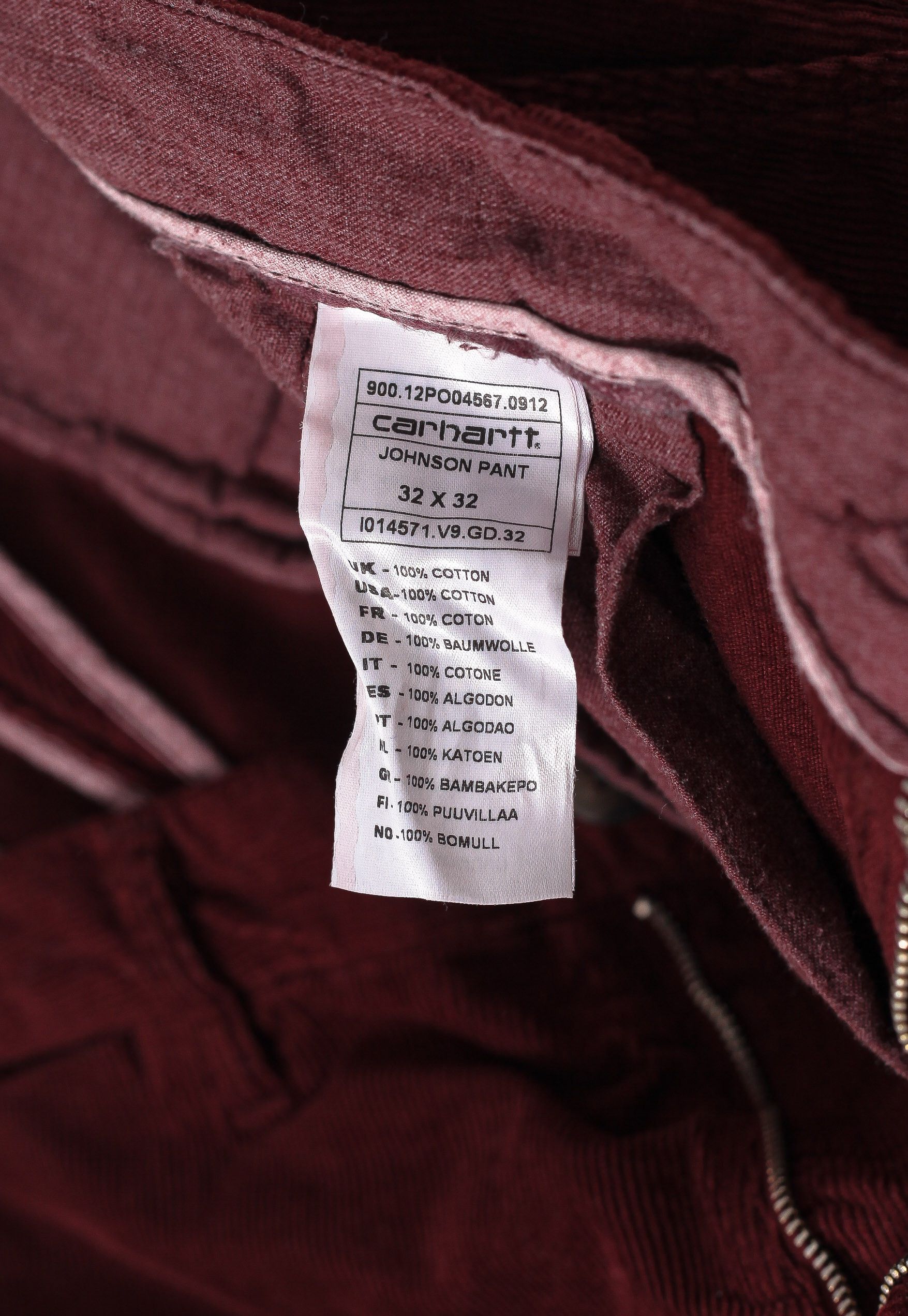 Carhartt Vintage CARHARTT Corduroy Pants WIP Work In Progress S0077 Size US 32 / EU 48 - 8 Thumbnail
