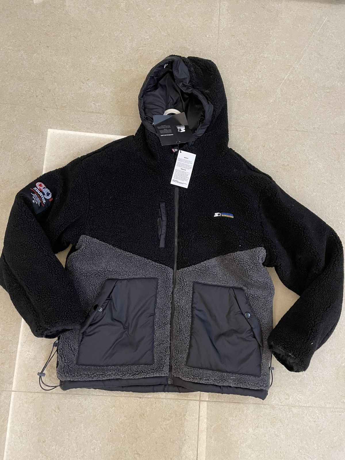 Starter UNWORN* Reversible fleece jacket Size US L / EU 52-54 / 3 - 1 Thumbnail