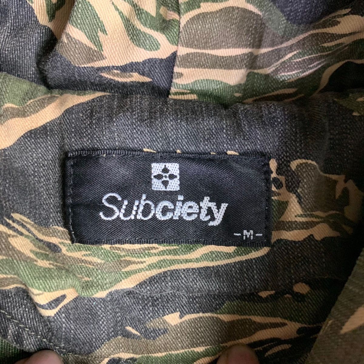 Other Vintage Subciety Camouflage Tiger Stripe Military Jacket Size US M / EU 48-50 / 2 - 5 Thumbnail