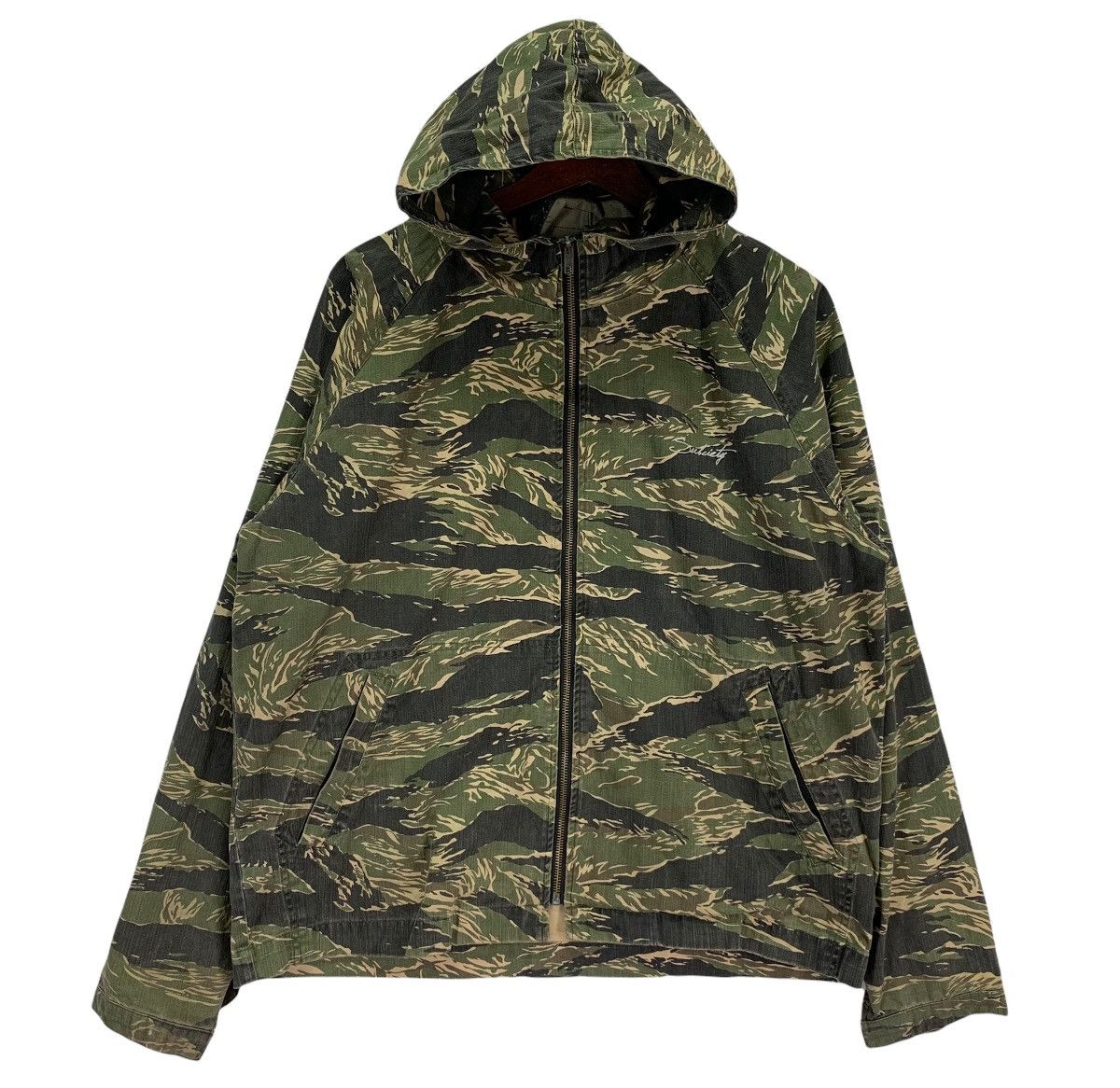Other Vintage Subciety Camouflage Tiger Stripe Military Jacket Size US M / EU 48-50 / 2 - 1 Thumbnail