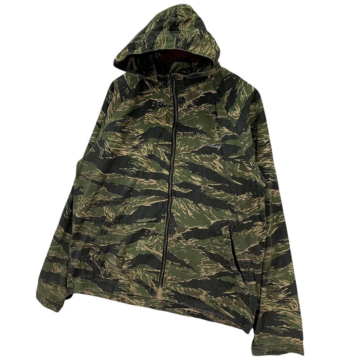 Other Vintage Subciety Camouflage Tiger Stripe Military Jacket Size US M / EU 48-50 / 2 - 2 Thumbnail
