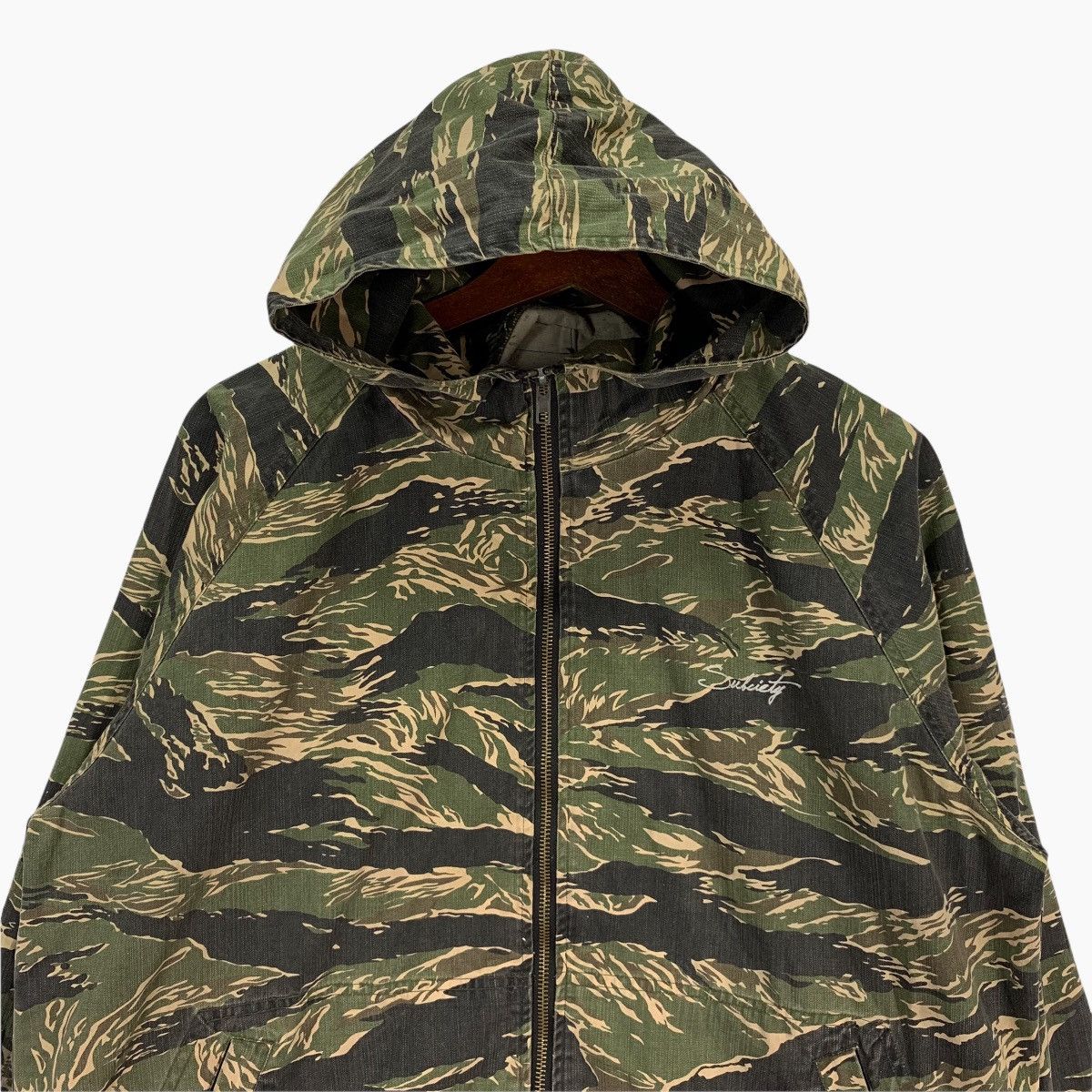 Other Vintage Subciety Camouflage Tiger Stripe Military Jacket Size US M / EU 48-50 / 2 - 3 Thumbnail