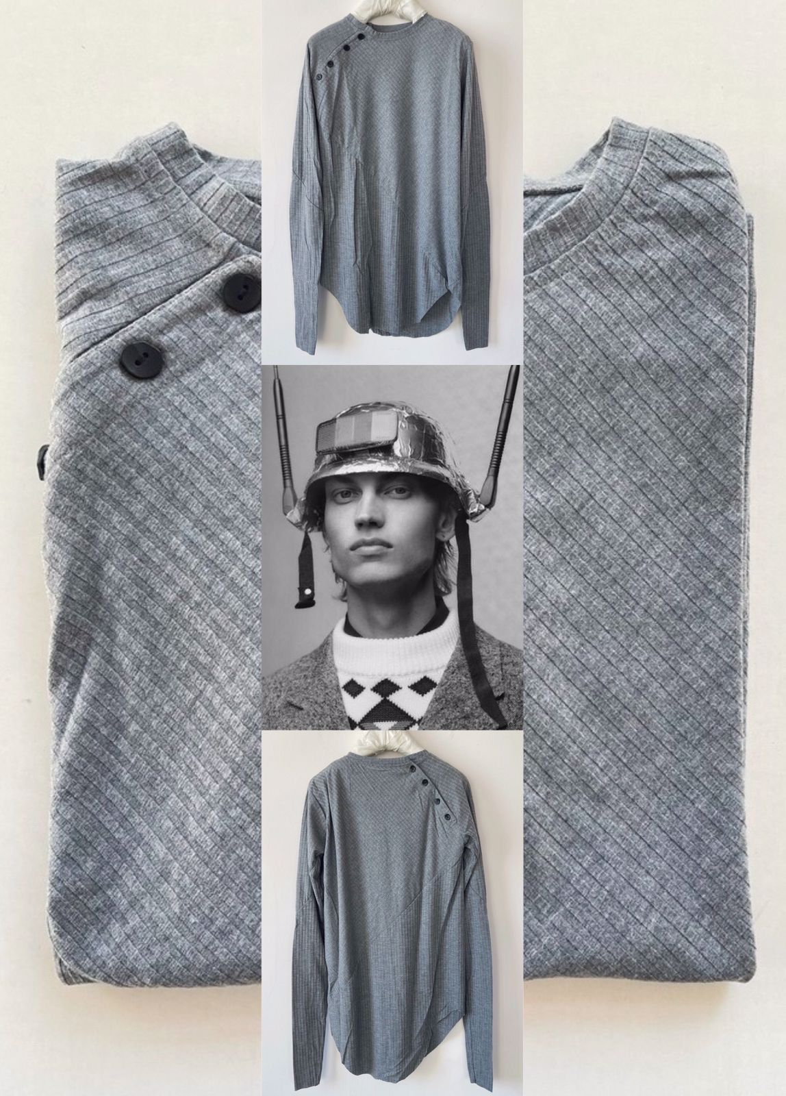 Army Of Me ribbed long sleeve t-shirt