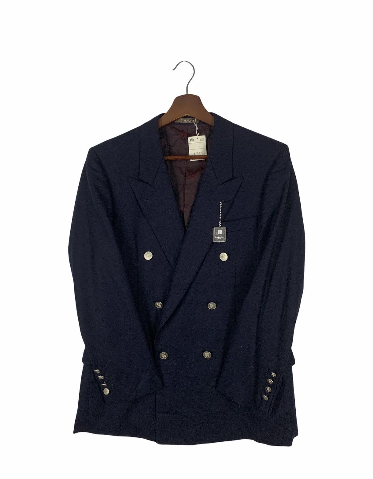Givenchy 💥 RARE BUTTON GIVENCHY BLAZER NICE DESIGNER Size 40R - 3 Thumbnail