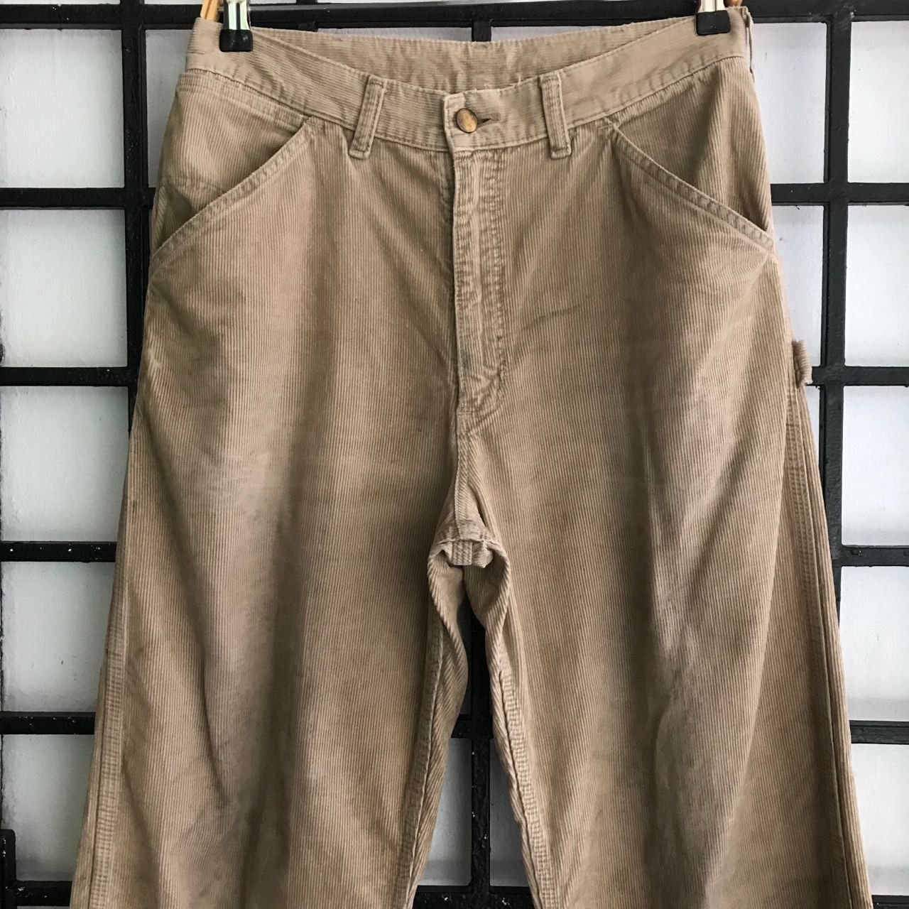 Carhartt 🔥 Vintage CARHART Distressed Corduroy Worker Pants Size US 32 / EU 48 - 6 Thumbnail