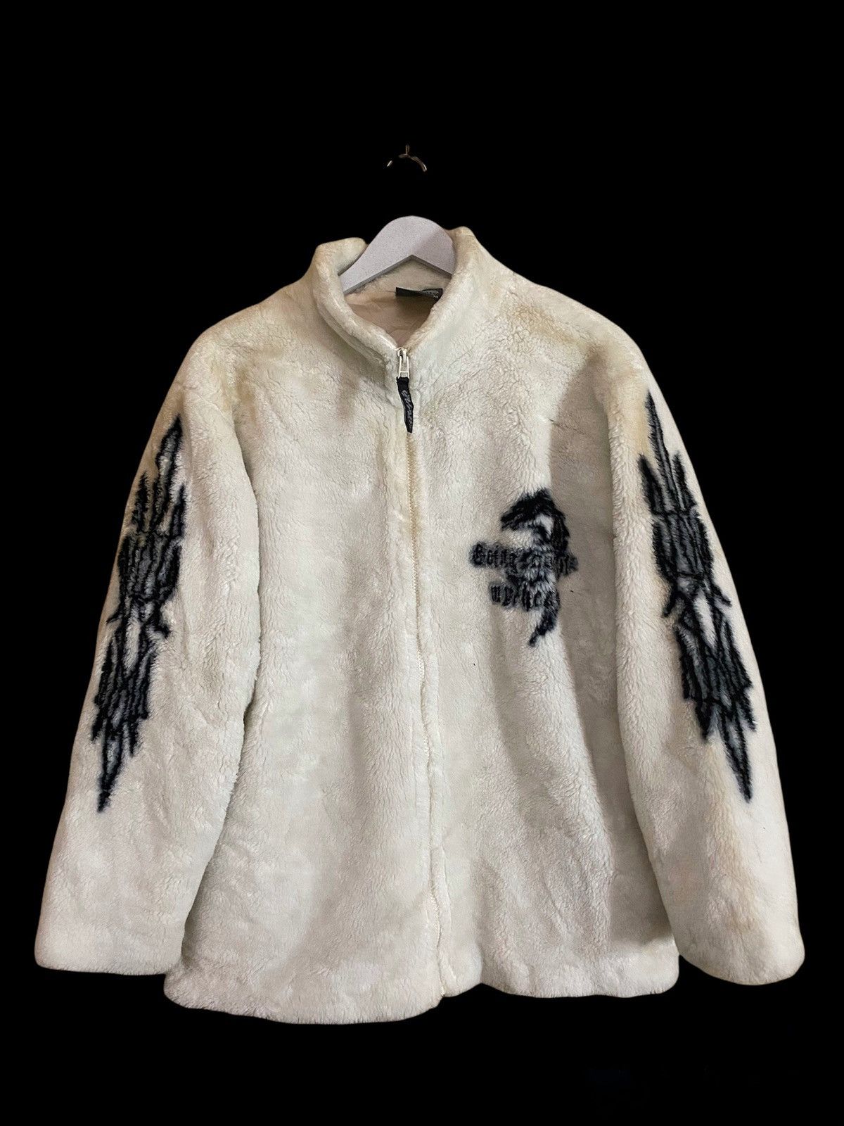 Japanese Brand Glass hither fur jackets dragon Size US M / EU 48-50 / 2 - 1 Thumbnail