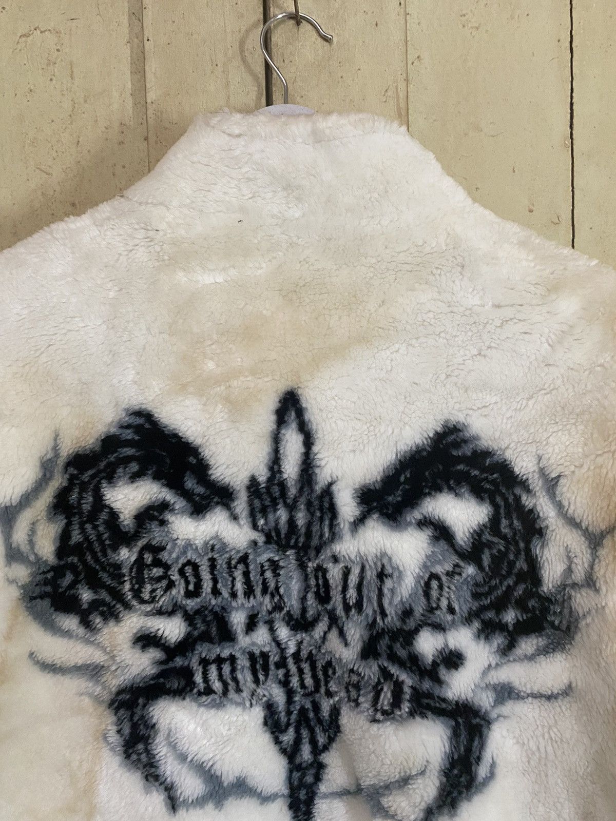 Japanese Brand Glass hither fur jackets dragon Size US M / EU 48-50 / 2 - 9 Thumbnail