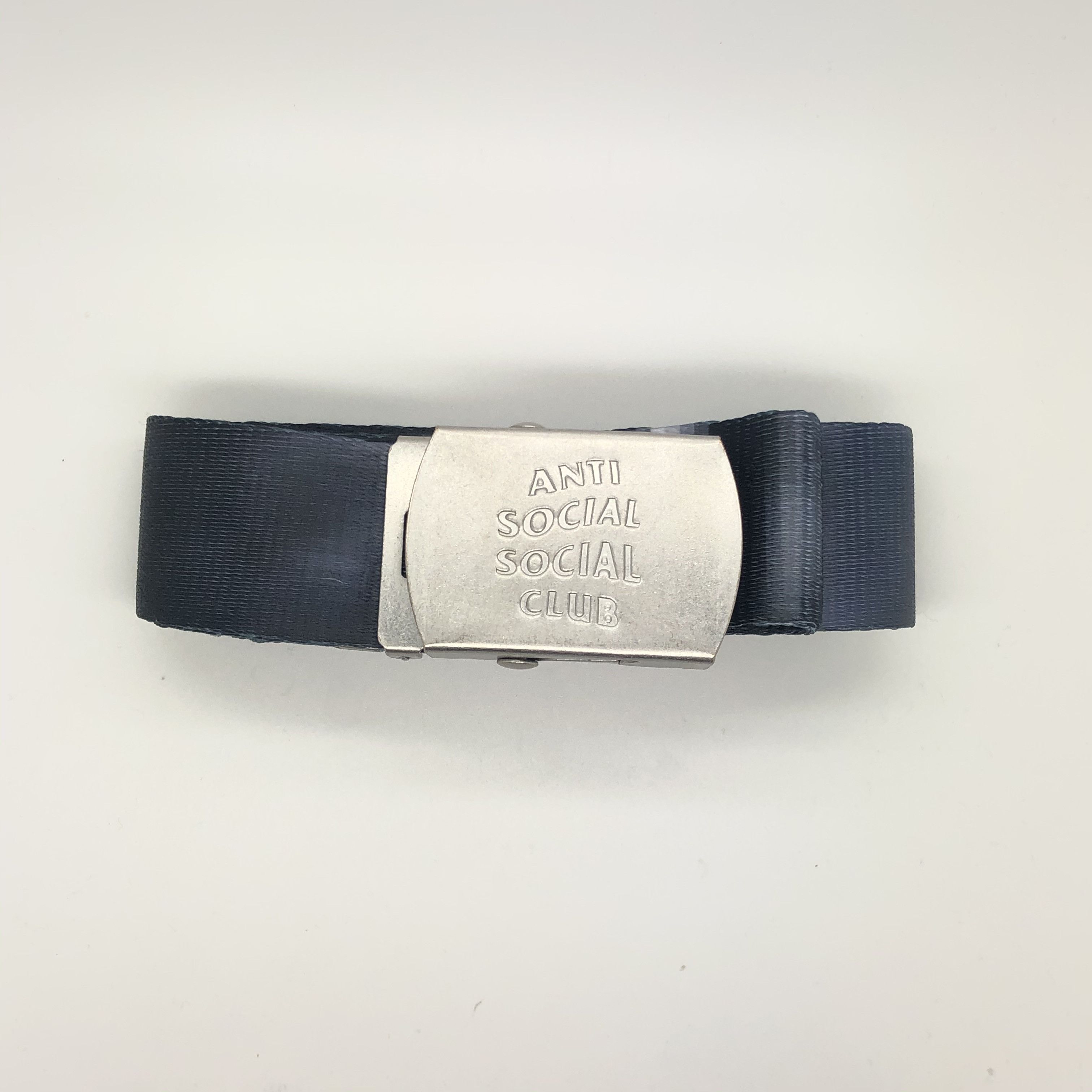 Anti Social Social Club DS ASSC When The Sun Goes Down Grey Black Tie Dye belt VLONE Size ONE SIZE - 2 Thumbnail