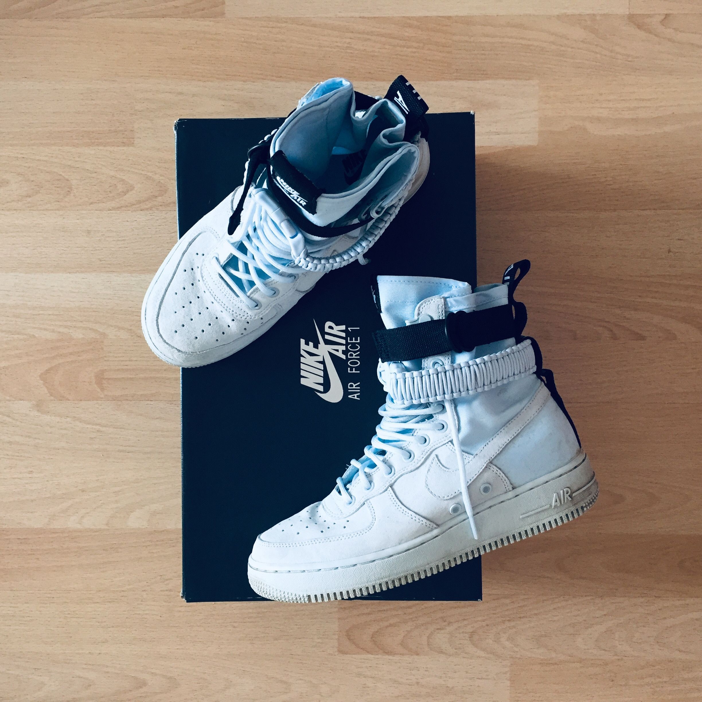 Nike sf air force 1 blue tint online