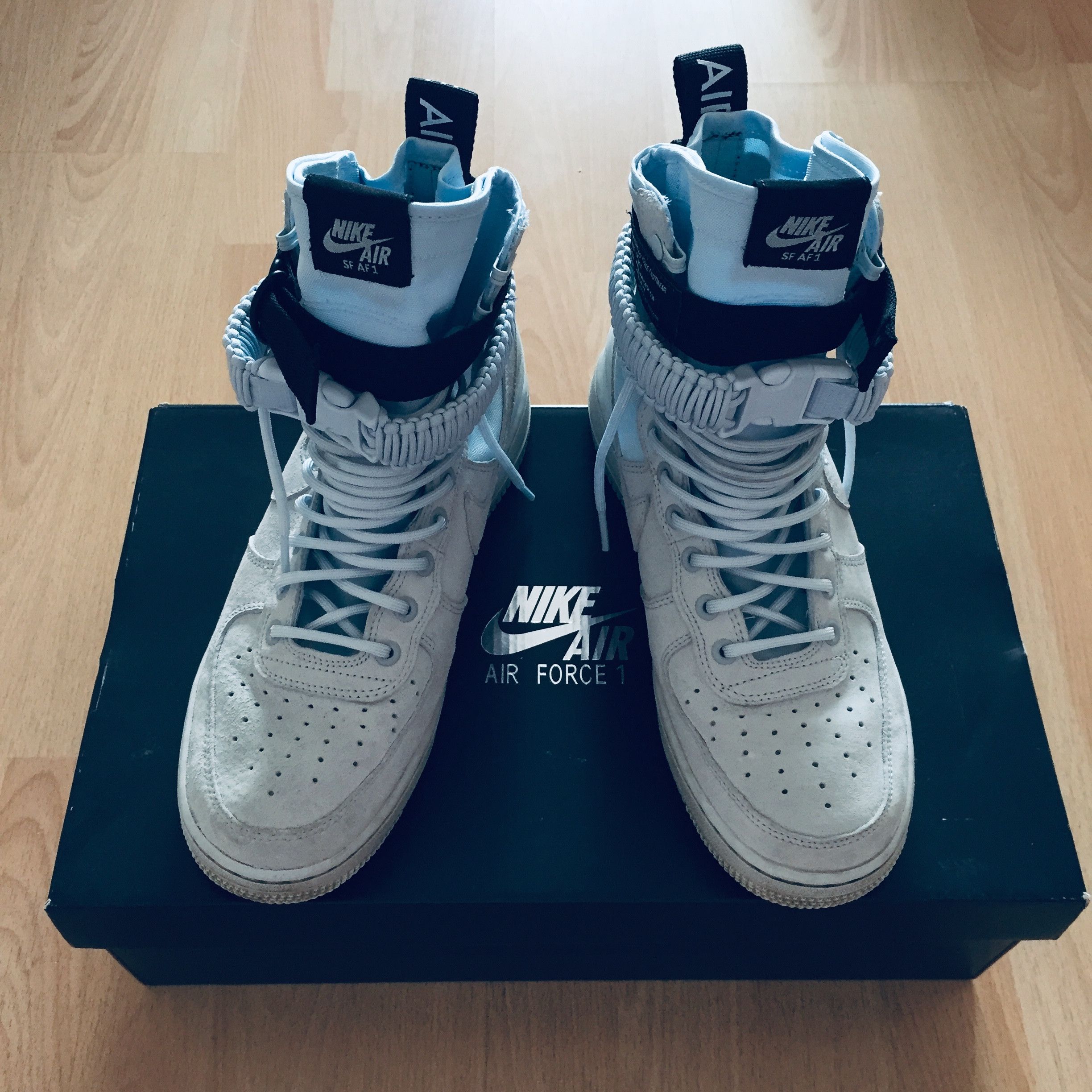 Nike SF Air Force 1 High Blue Tint Grailed