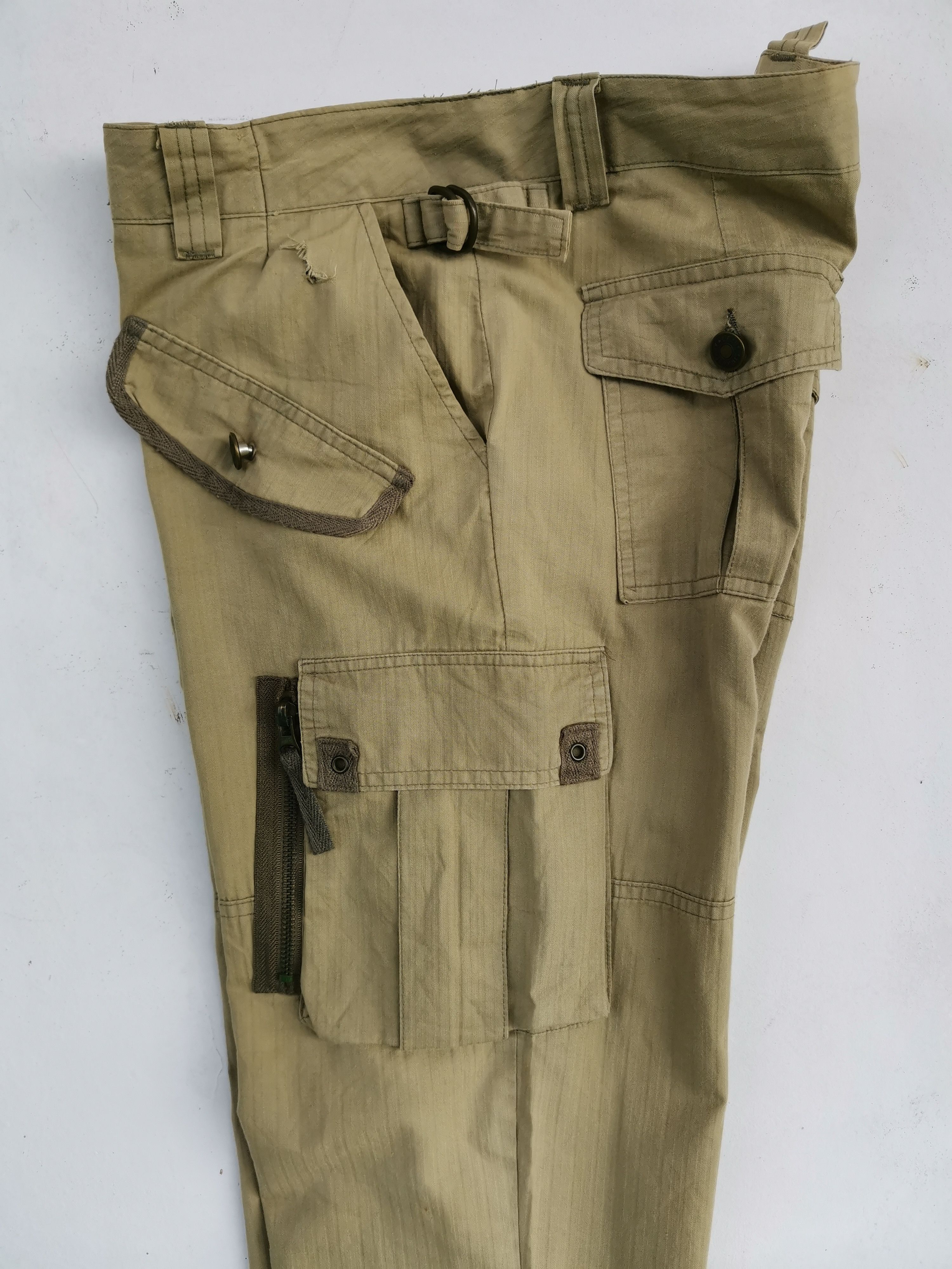 Japanese Brand Rare Aspenny Tactical Cargo Multipocket Pants Size US 32 / EU 48 - 4 Thumbnail
