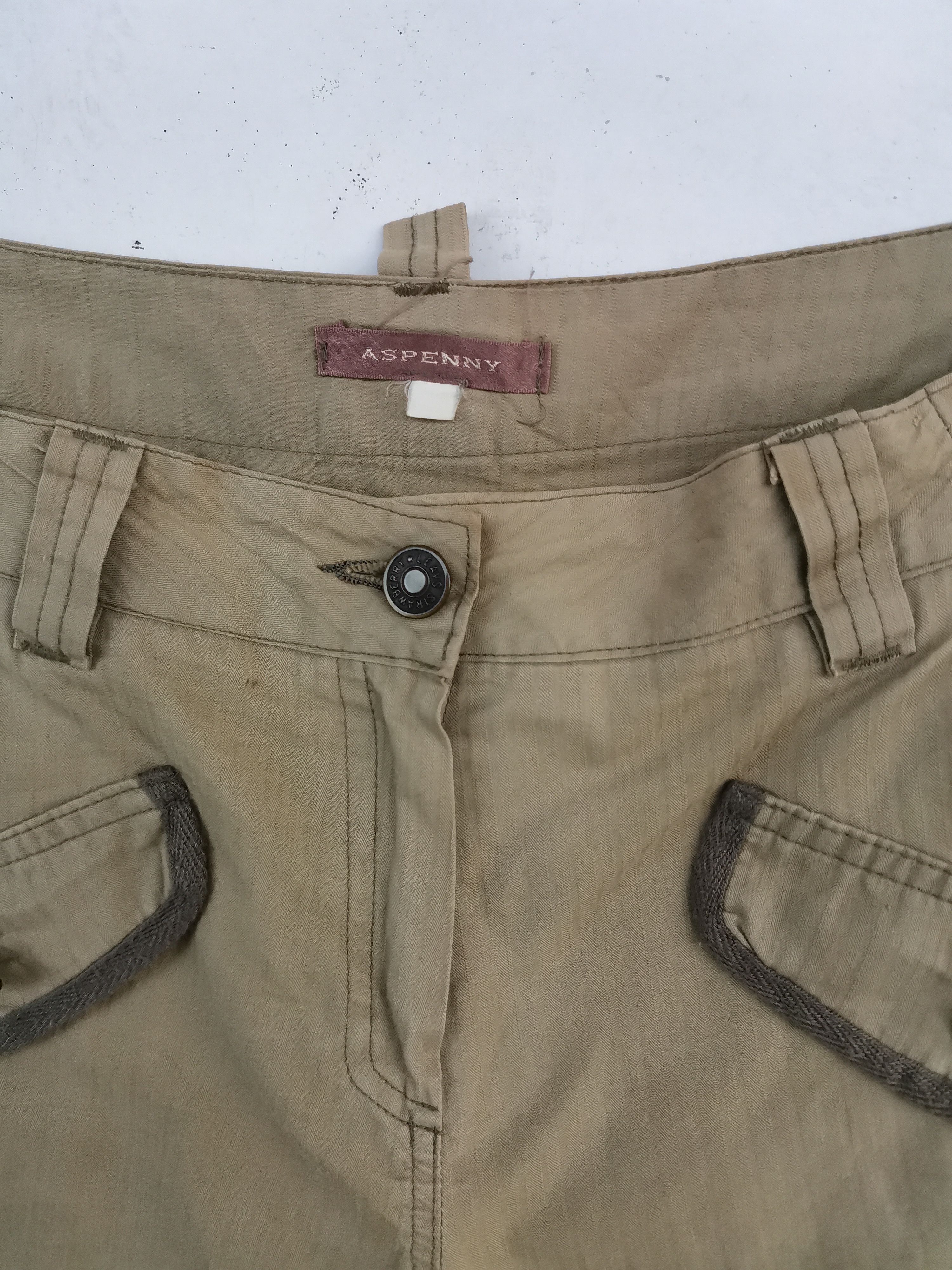 Japanese Brand Rare Aspenny Tactical Cargo Multipocket Pants Size US 32 / EU 48 - 3 Thumbnail