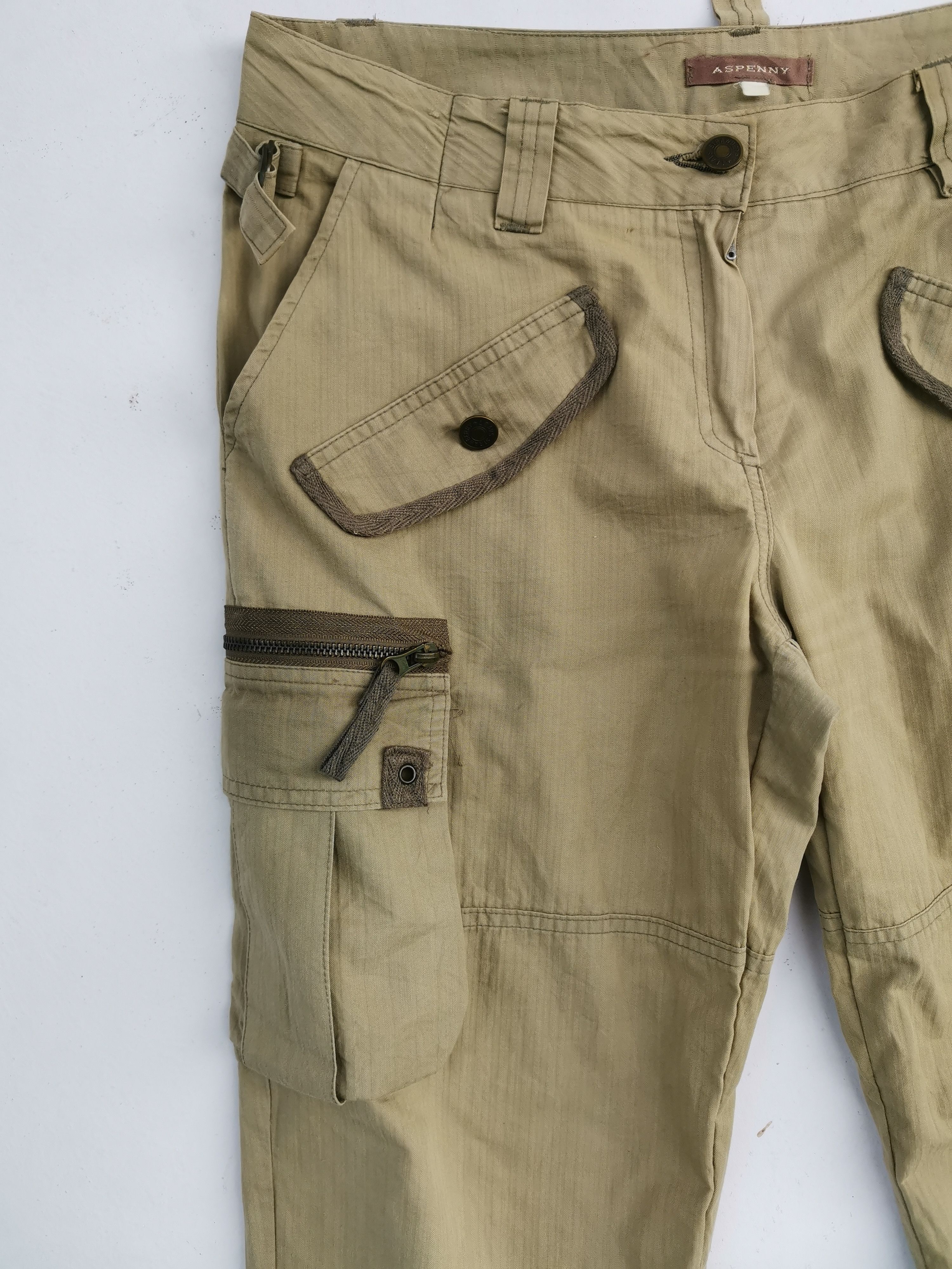 Japanese Brand Rare Aspenny Tactical Cargo Multipocket Pants Size US 32 / EU 48 - 12 Thumbnail