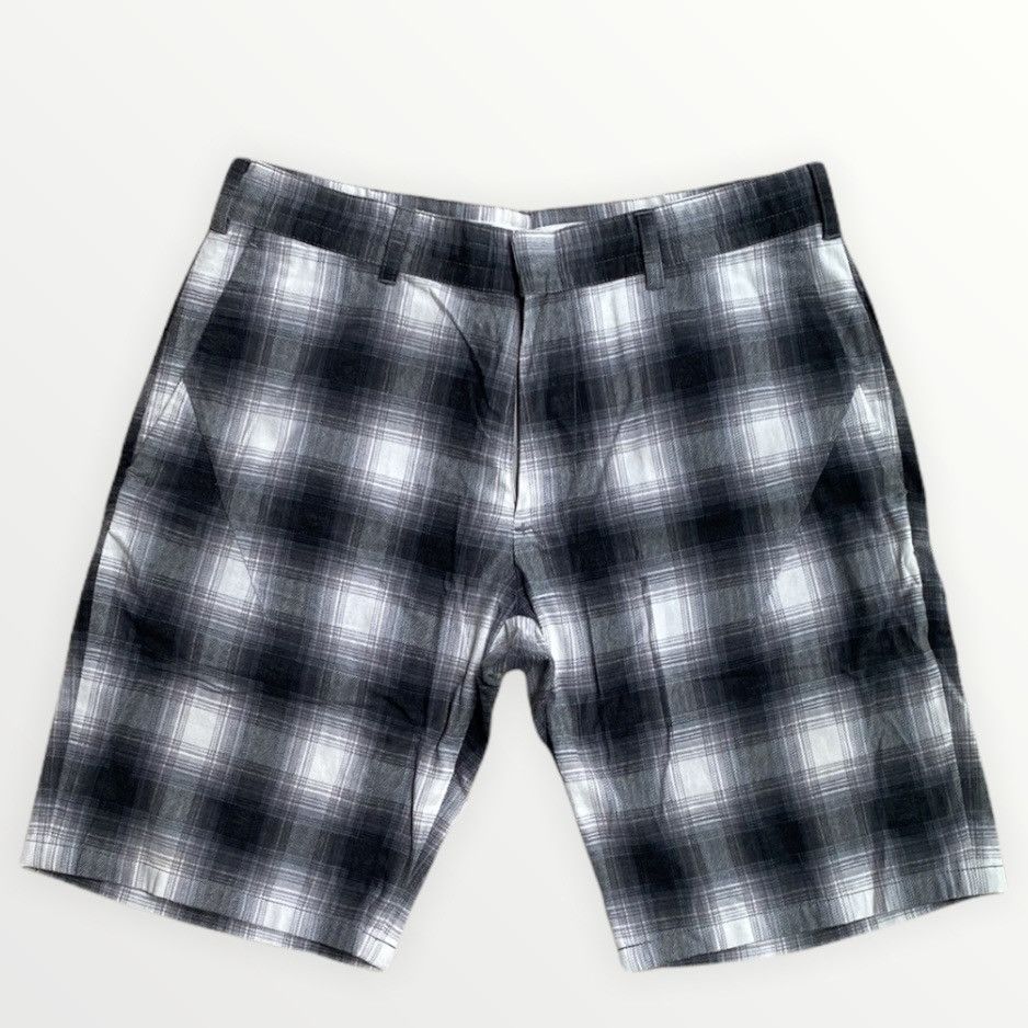 Number (N)ine Number (N)ine Grey Plaid Darts Shorts Size US 31 - 1 Thumbnail