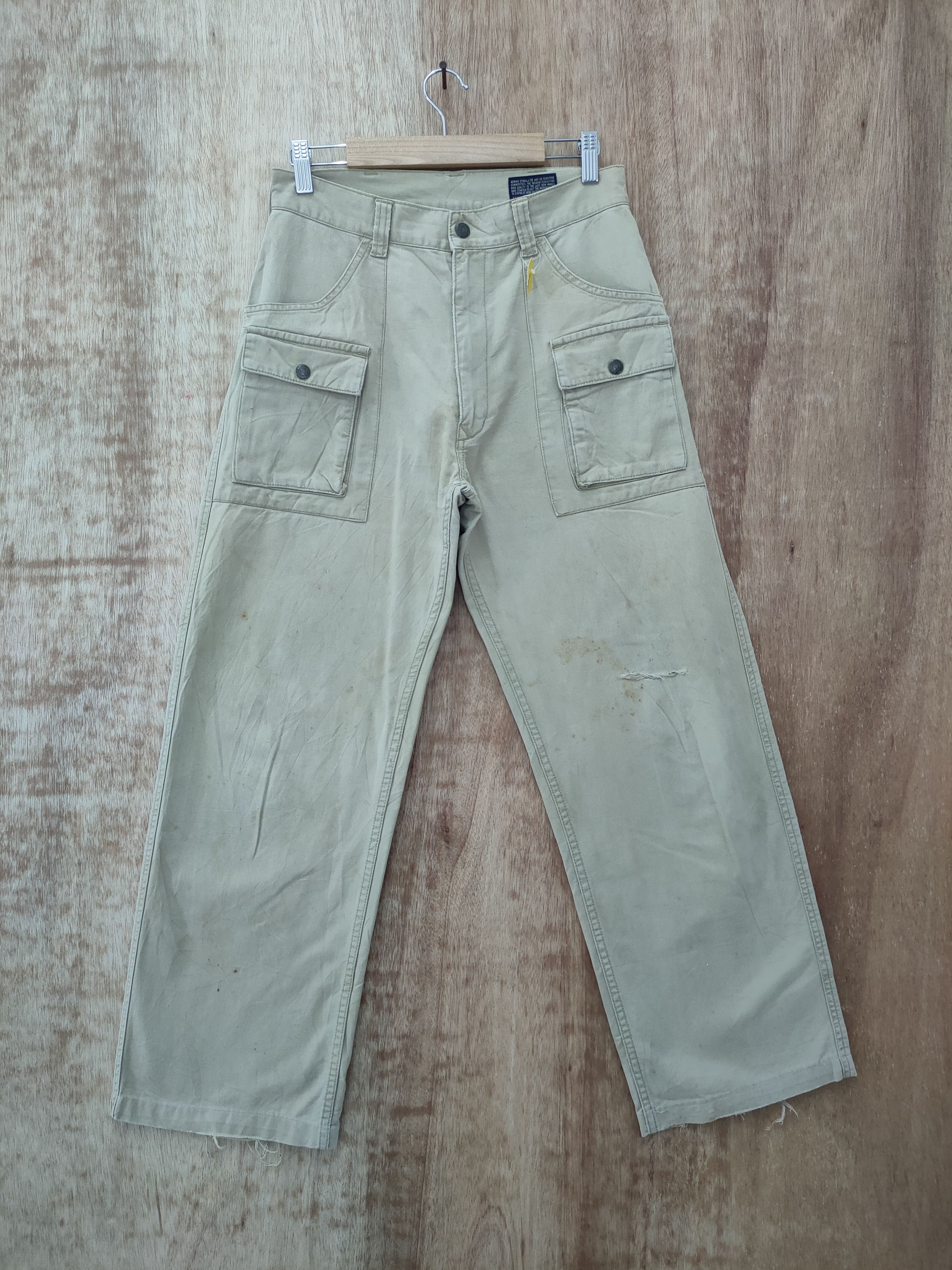 Japanese Brand DL Uniqlo vintage bush utility japan cargo pants #46-246TDLL Size US 28 / EU 44 - 1 Thumbnail