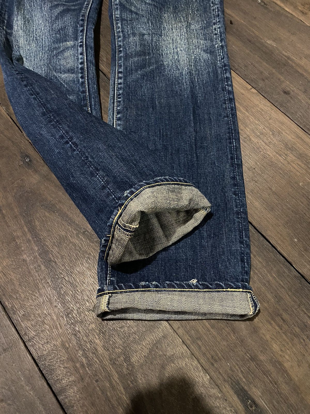 Japanese Brand 🖤BLACKFRIDAY🖤Vintage graph denim Size US 30 / EU 46 - 5 Thumbnail